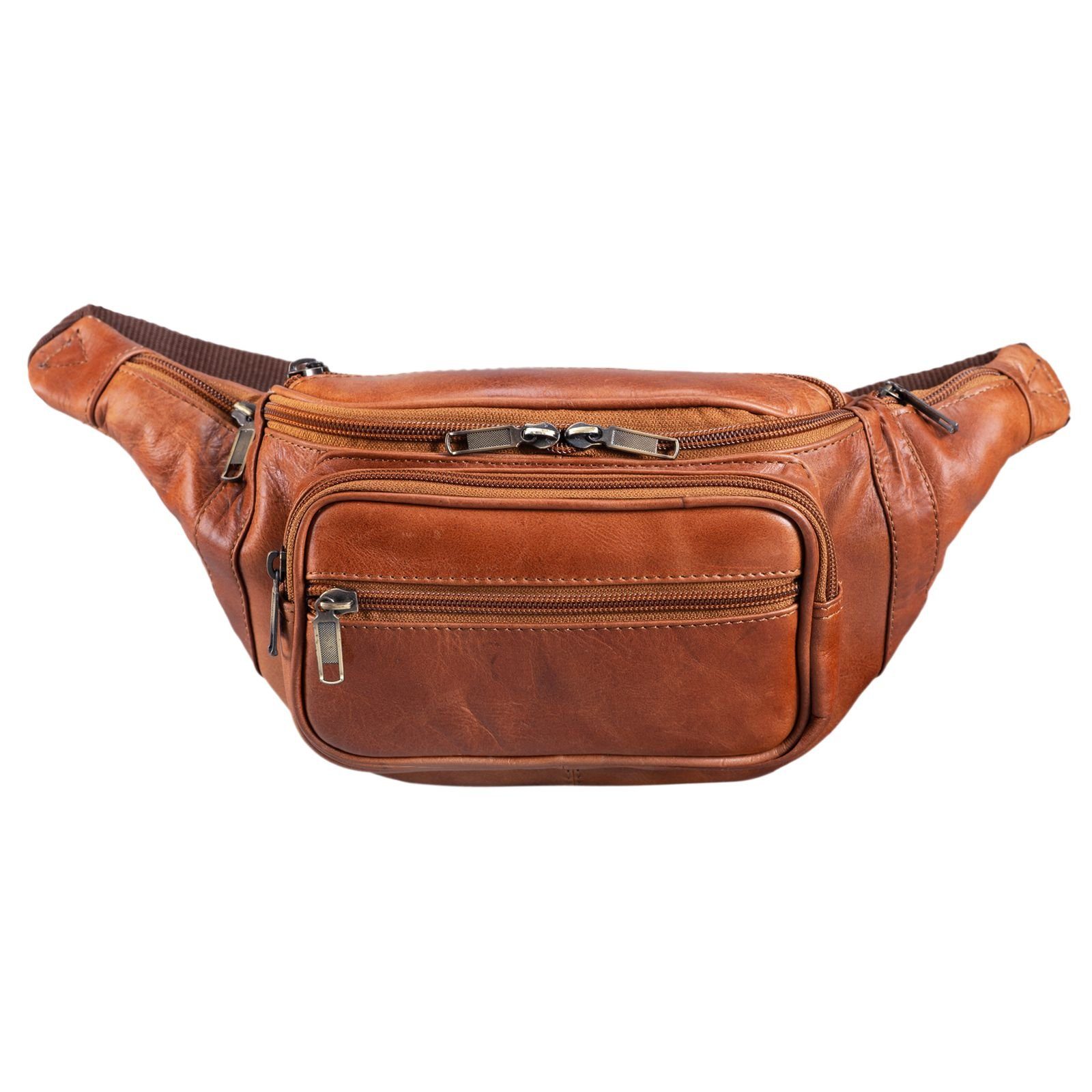 STILORD Bauchtasche Bauchtasche "Maverick" Gürteltasche Weiches Leder