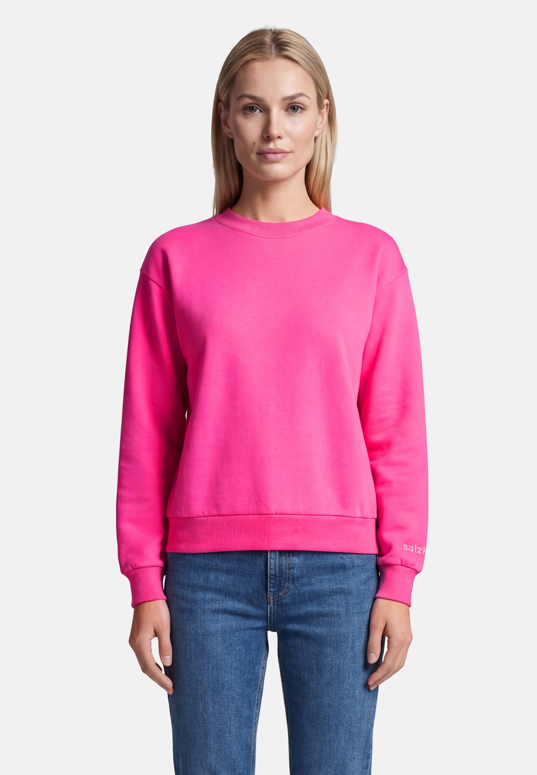 salzhaut Longpullover AGEWEREN Damen Relaxed-Fit salzhaut – nordisch frisch, lässig und frech für jeden Tag!
