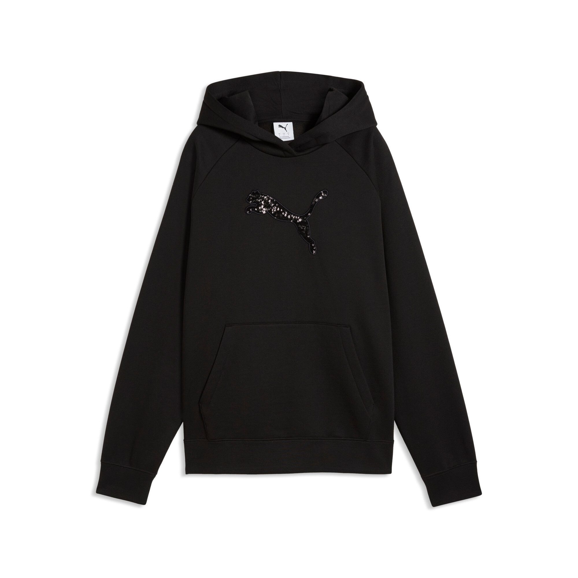 PUMA Kapuzensweatshirt ESS SEQUINS STANDARD HOODIE FL mit Kapuze, in normaler Länge