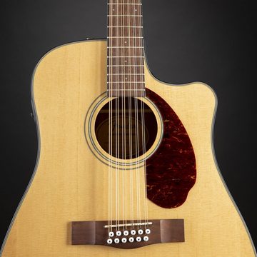 Fender Westerngitarre, CD-140SCE-12 Natural - 12 Saiter Westerngitarre