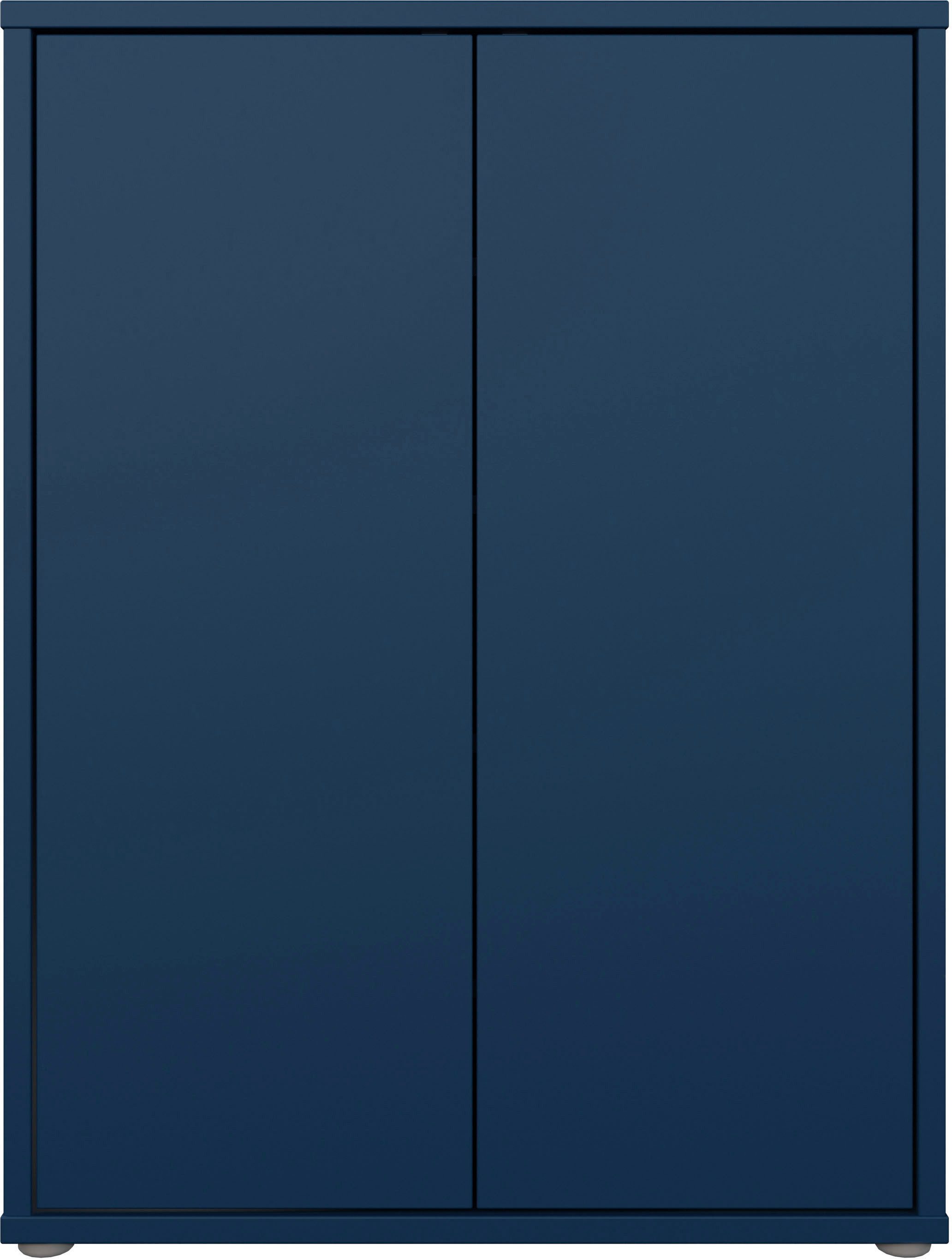 FORTE Schuhschrank Alice Springs, Schuhschrank, Platz für 15 Paar Schuhe, 2 Türen (B/H/T 74,5/99,1/34,9 cm) Stauraumschrank, Mehrzweckschrank, grifflose Front, Push to open