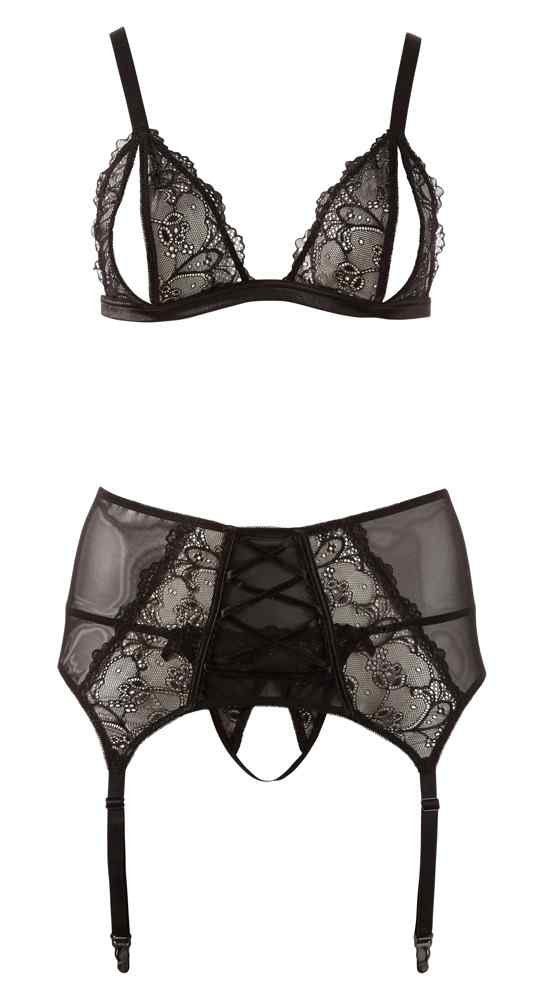 Set: Ouvert-BH BH Strapsset XL - 4XL