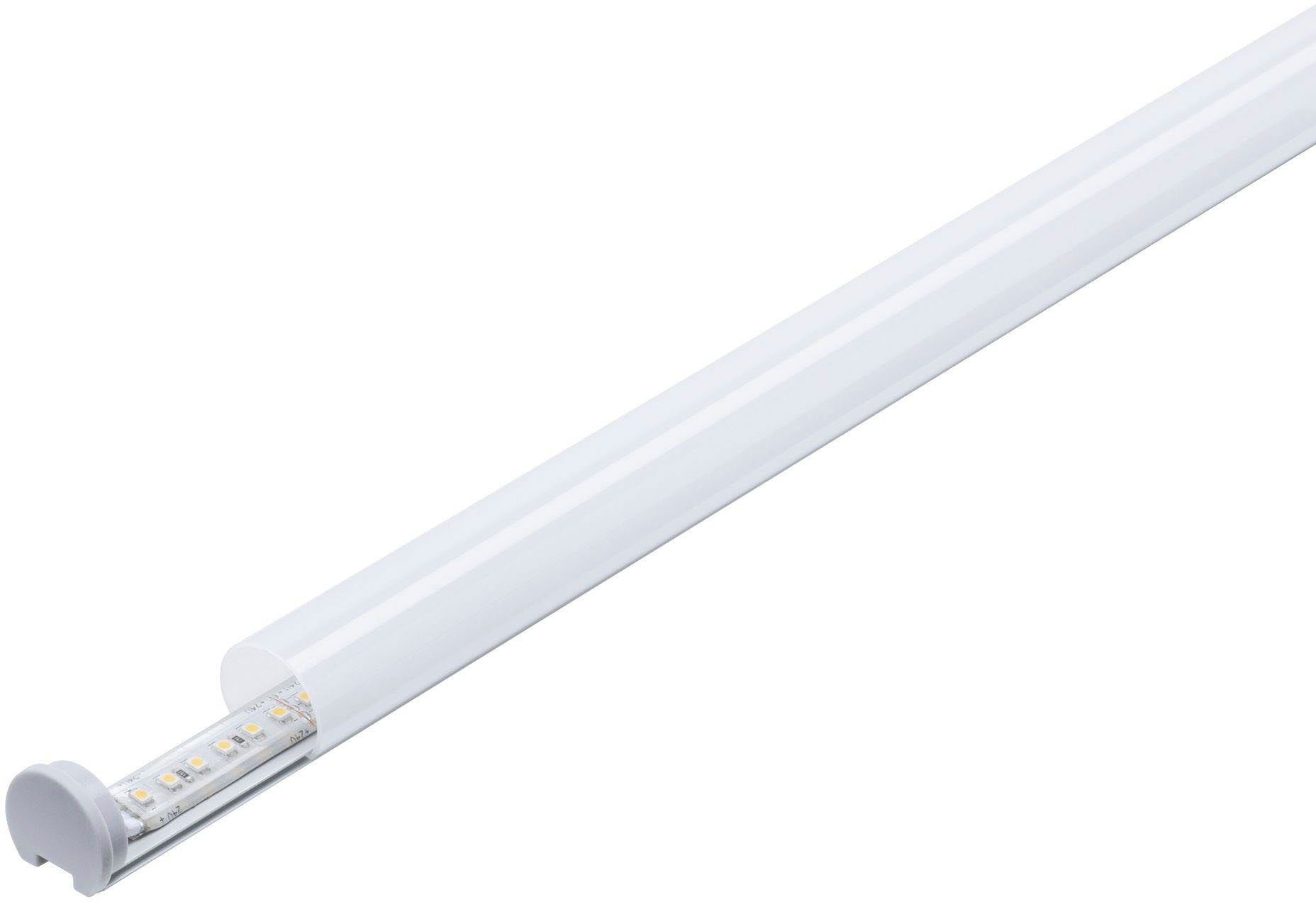 Endkappen und Paulmann Tube Clips, 100 Diffusor Set LED-Streifen cm Profil inkl.