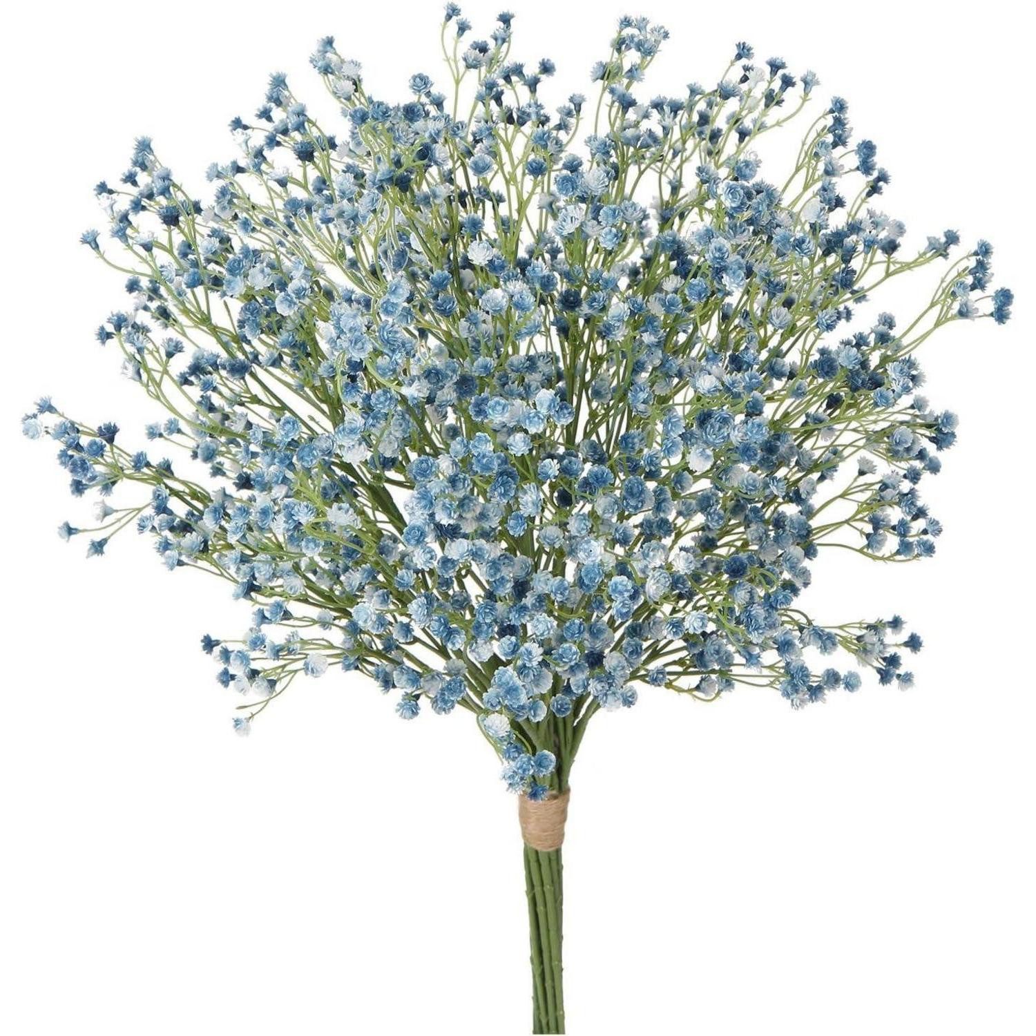 Kunstblumenstrauß 12 Stücke Künstliches Schleierkraut Gypsophila, LuxusKollektion