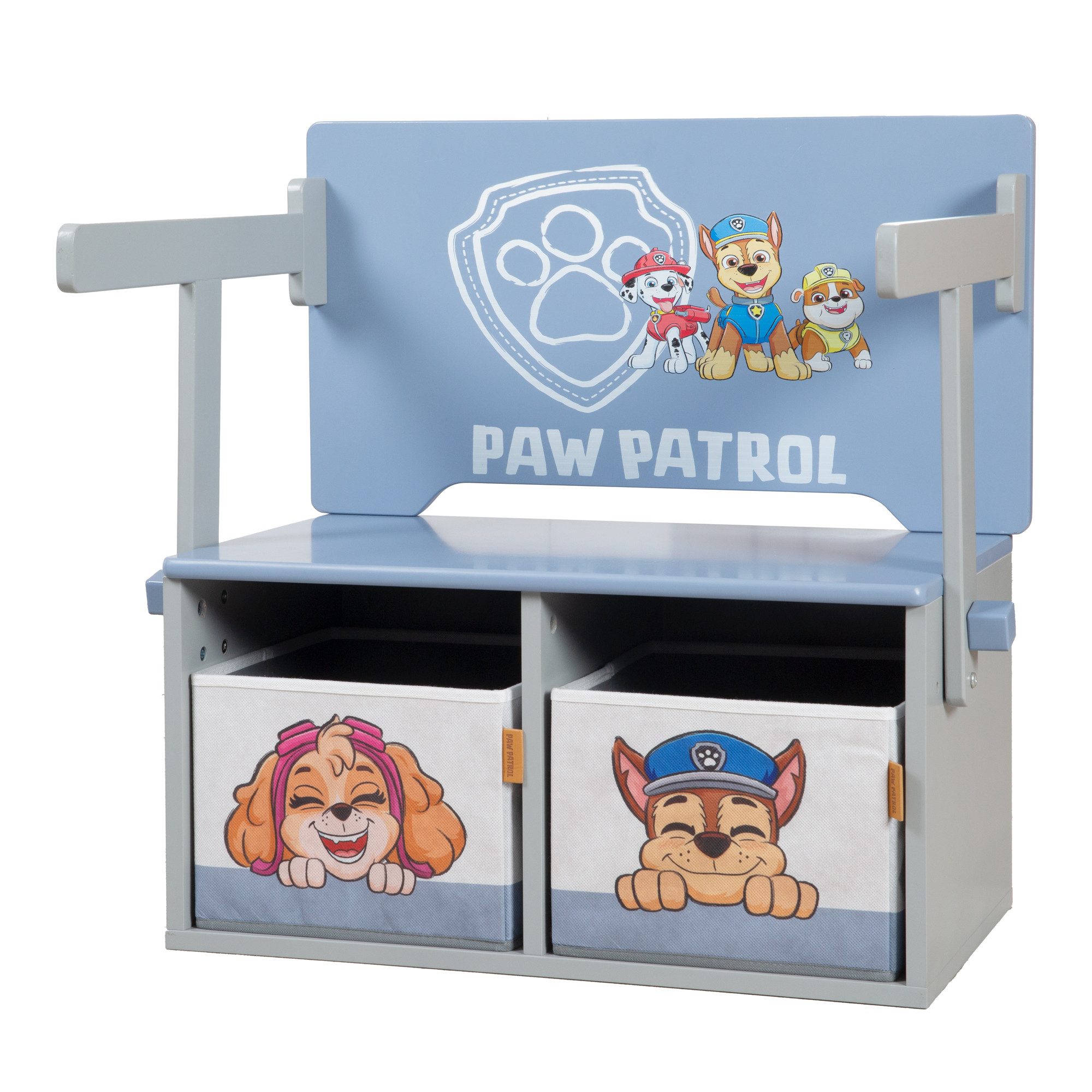 roba® Sitzbank Paw Patrol - Kinder Sitzbank mit klappbaren Tisch, Kindersit günstig online kaufen