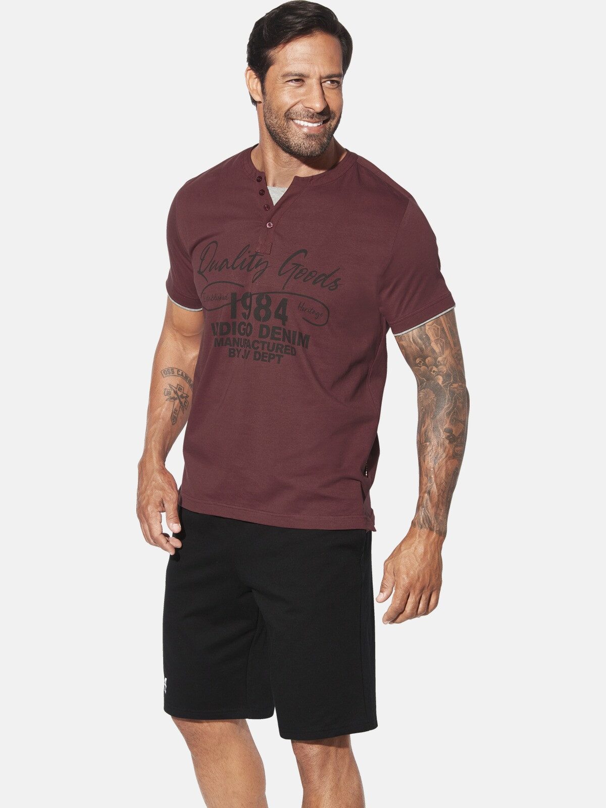 Jan Vanderstorm T-Shirt NANTE im trendigen günstig online kaufen