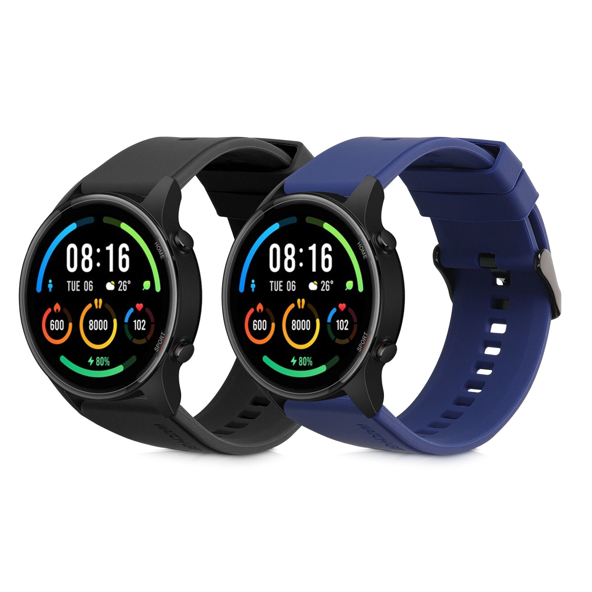 2x Sportarmband für Xiaomi Mi Watch Color Sport / S1 Active Smartwatch