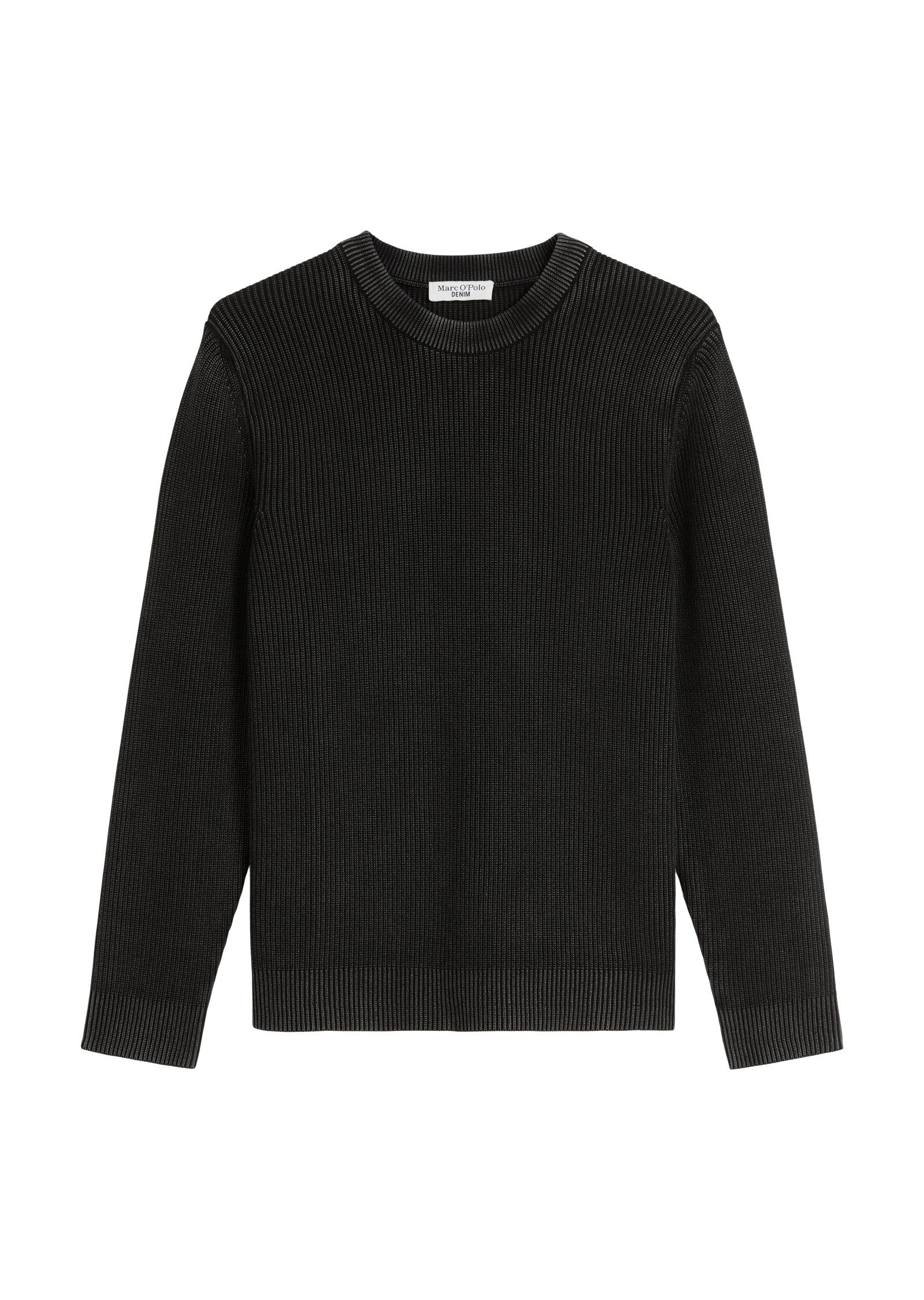 Marc O'Polo DENIM Rundhalspullover loose fit mit speziellem Farbeffekt