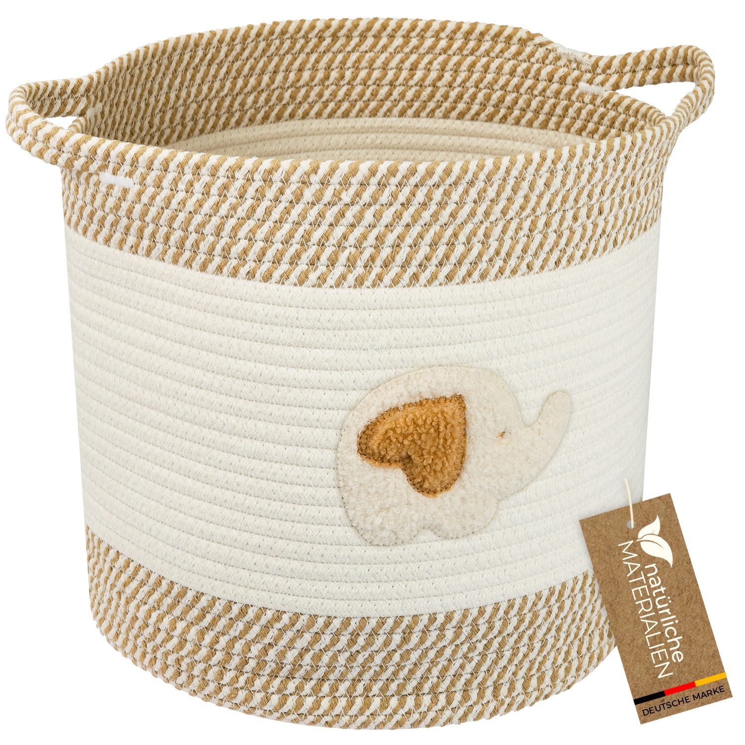 HMF Aufbewahrungskorb Aufbewahrungskorb mit verstärkten, verlängerten Griff günstig online kaufen