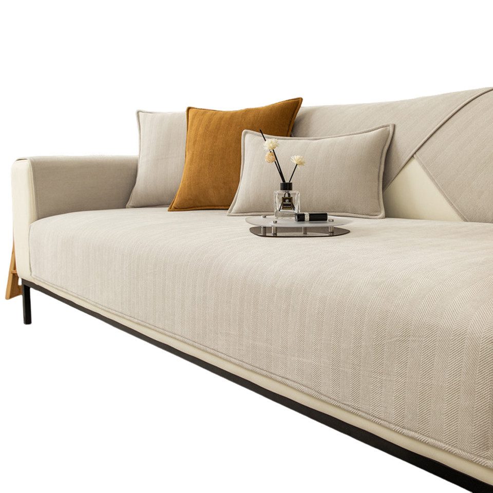 Coonoor Sofaschoner Sofahussen,Anti-rutsch, Couch Bezug Ecksofa
