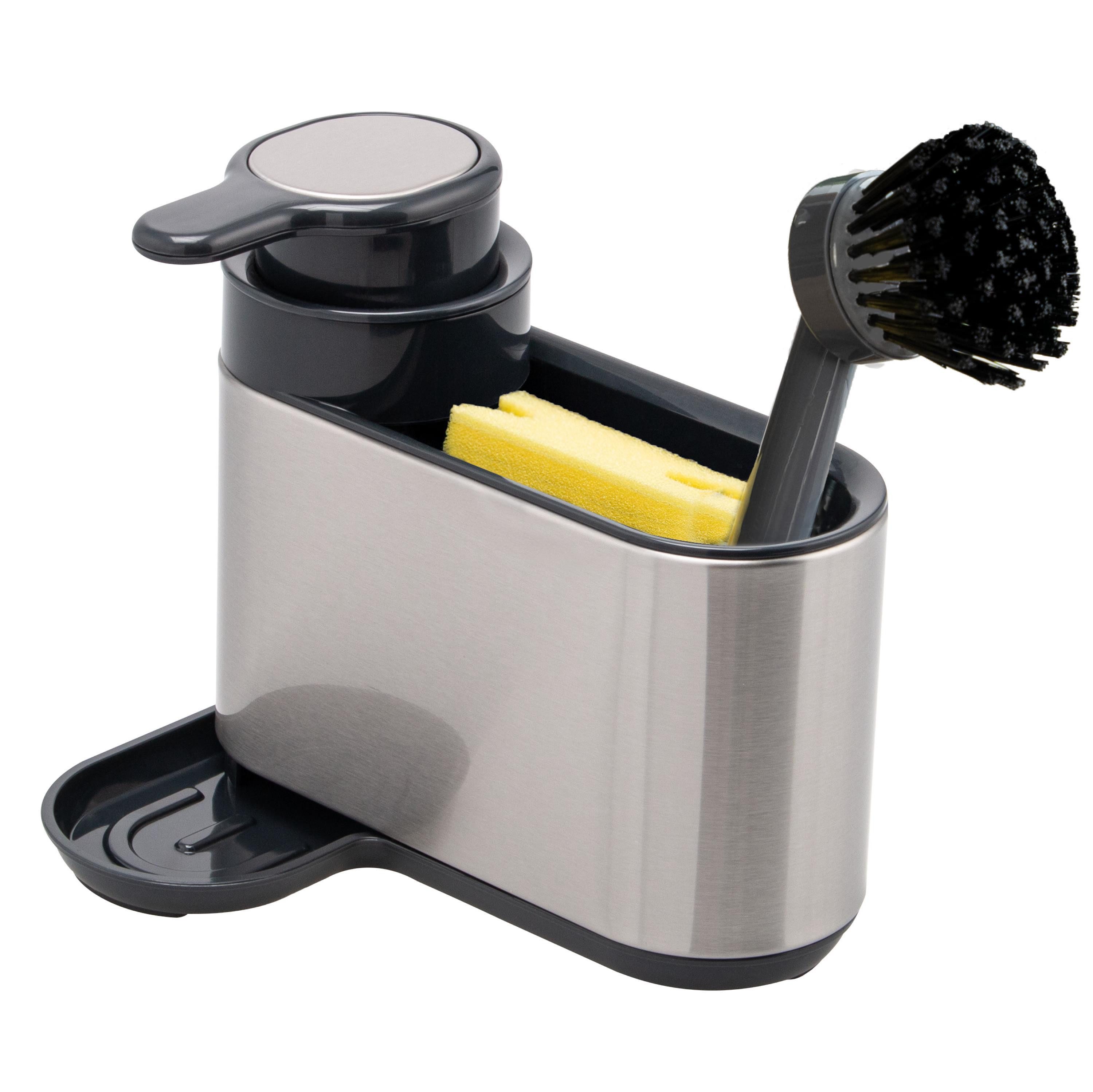 bremermann Spülmittelspender Spülbecken-Organizer mit Spülmittelspender und Schwammhalter