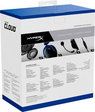 HyperX CLOUD for PS Gaming-Headset (Rauschunterdrückung)