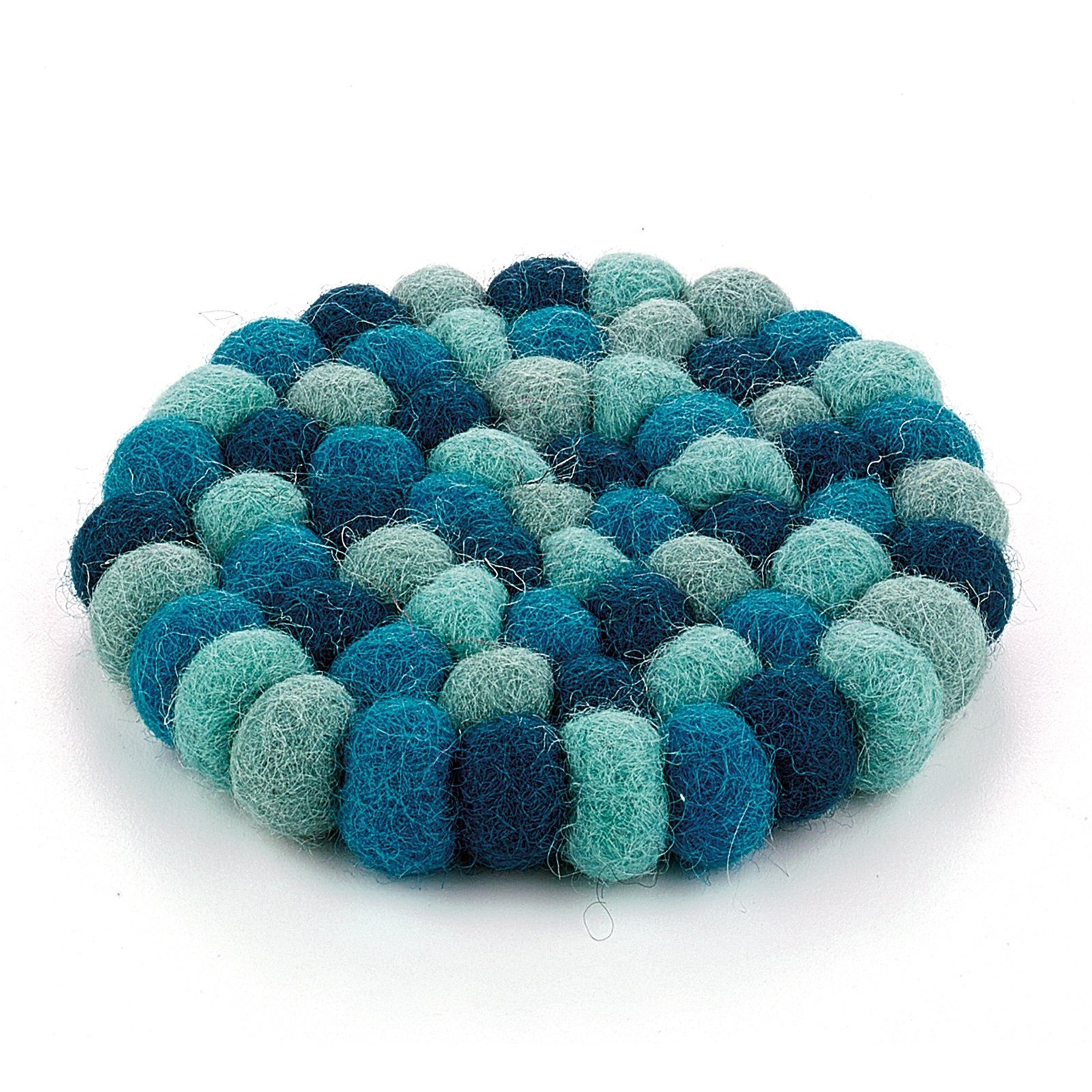 Cilio Glasuntersetzer Glasuntersetzer LANA rund, Stück, 1-tlg., Filz handgefertigt