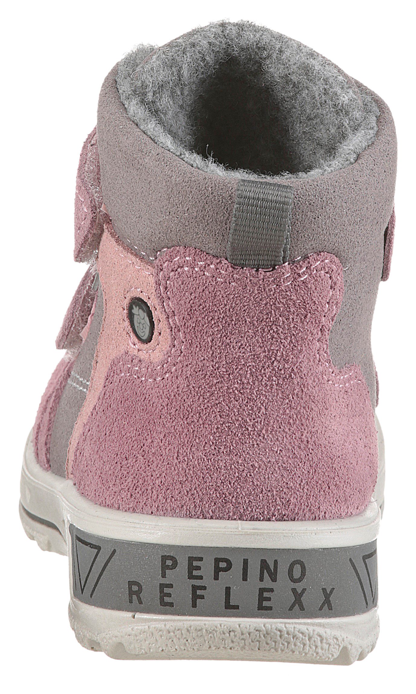 PEPINO by RICOSTA Janne 50 WMS: weit Lauflernschuh Klettstiefel, Winterboots mit Sympatex, Größenschablone zum Download