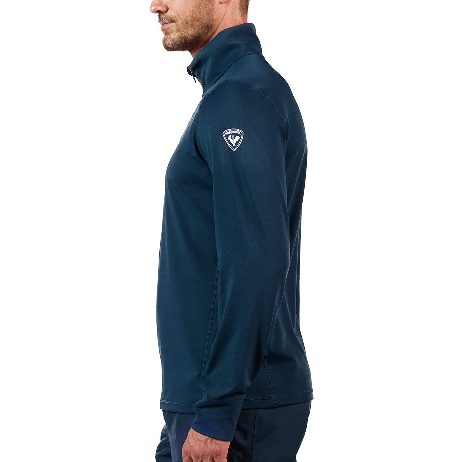 Rossignol Stehkragenpullover Midlayer Stretch mit praktischem Half-Zip