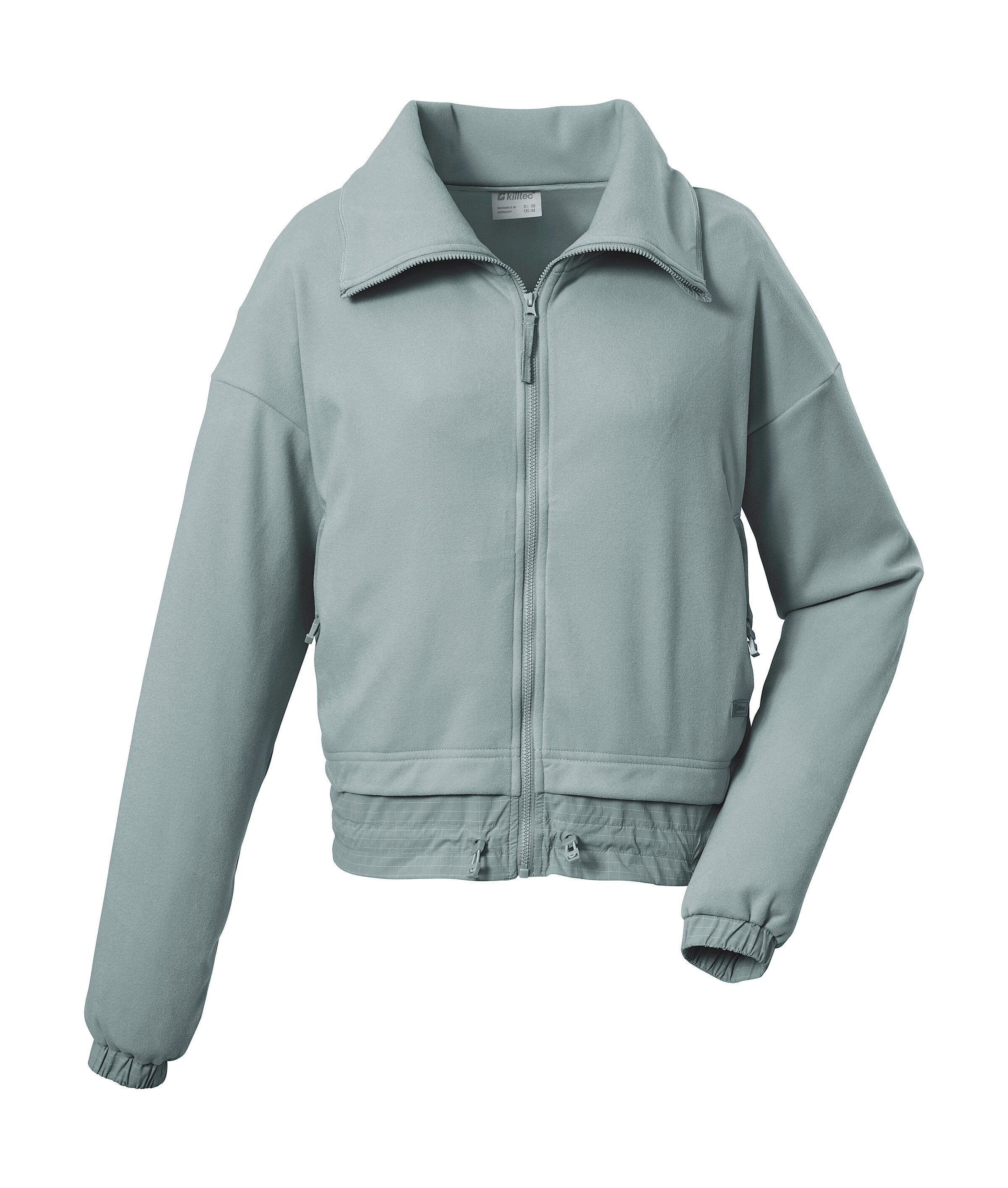 Killtec Fleecejacke KOS 175 WMN FLC JCKT Leichte Damen Loungewear Fleecejacke mit hochschließendem Kragen