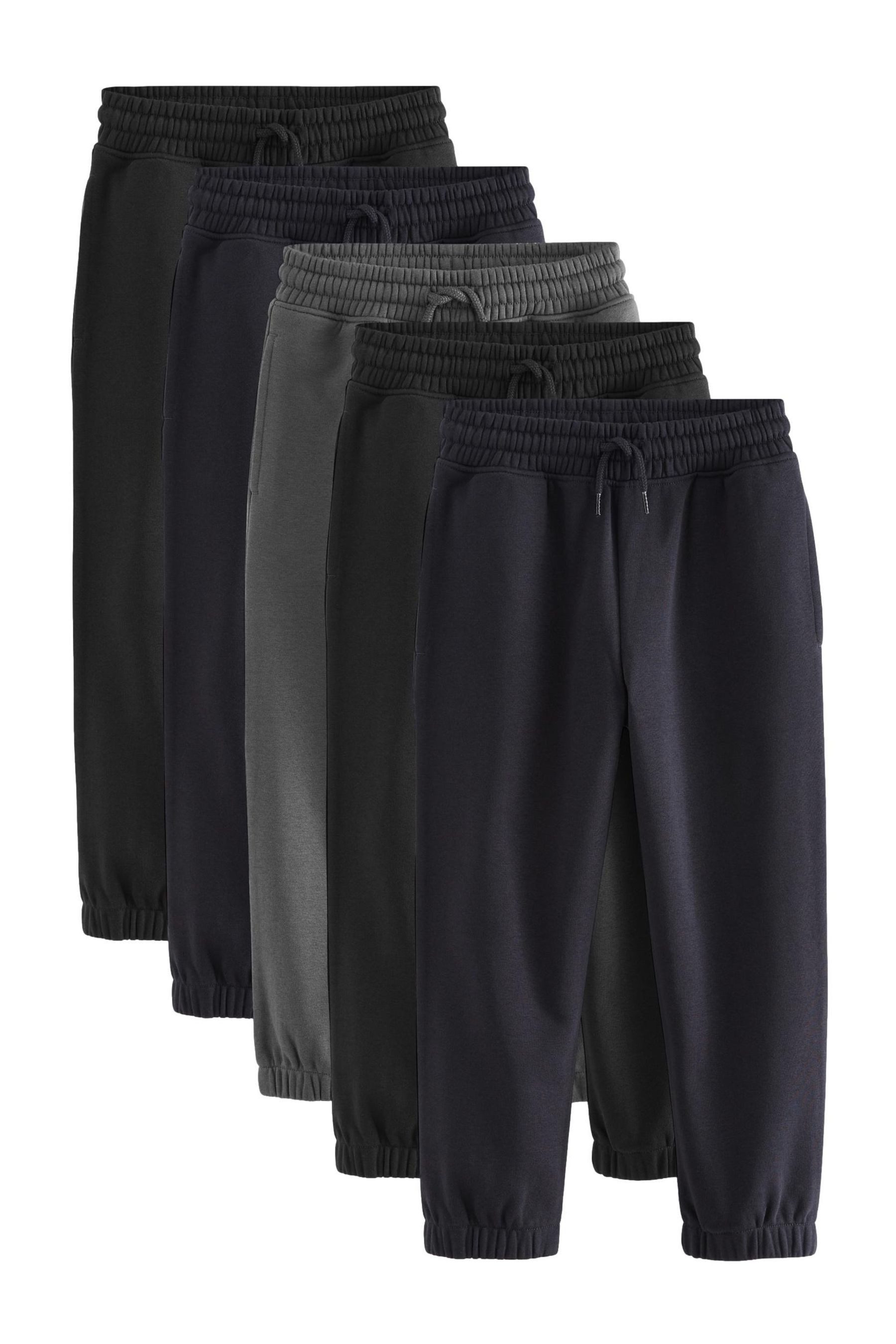 Jogginghose Basic-Jogginghose im Regular Fit, 5er-Pack