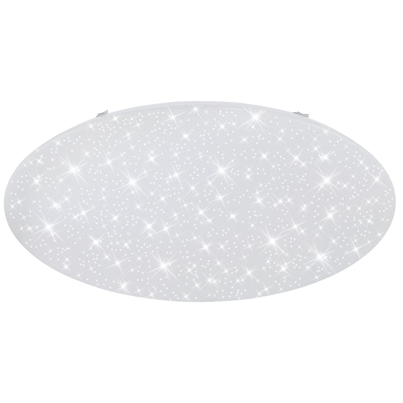 Briloner Leuchten Deckenleuchte LED Deckenlampe Sternenhimmel Wohnzimmer Schlafzimmer Küche 28-76 cm, LED fest integriert, CCT, Deckenlampe, 38x6,5cm, Weiß, 23W, Wohnzimmer, Schlafzimmer, Küche