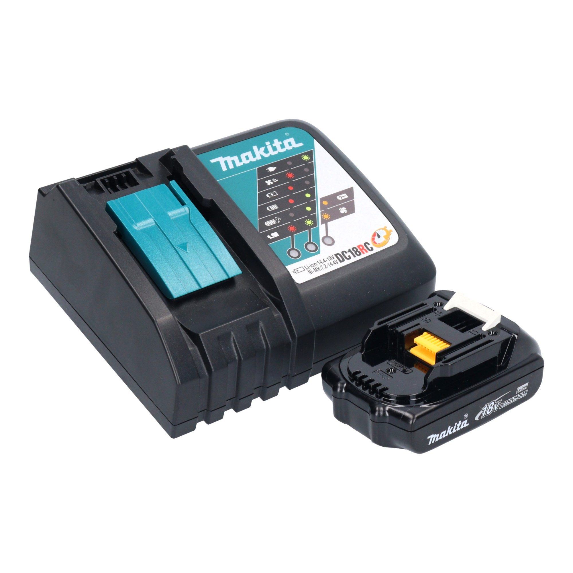 Makita DMR 116 RY1 Akku Baustellenradio 14,4 Baustellenradio