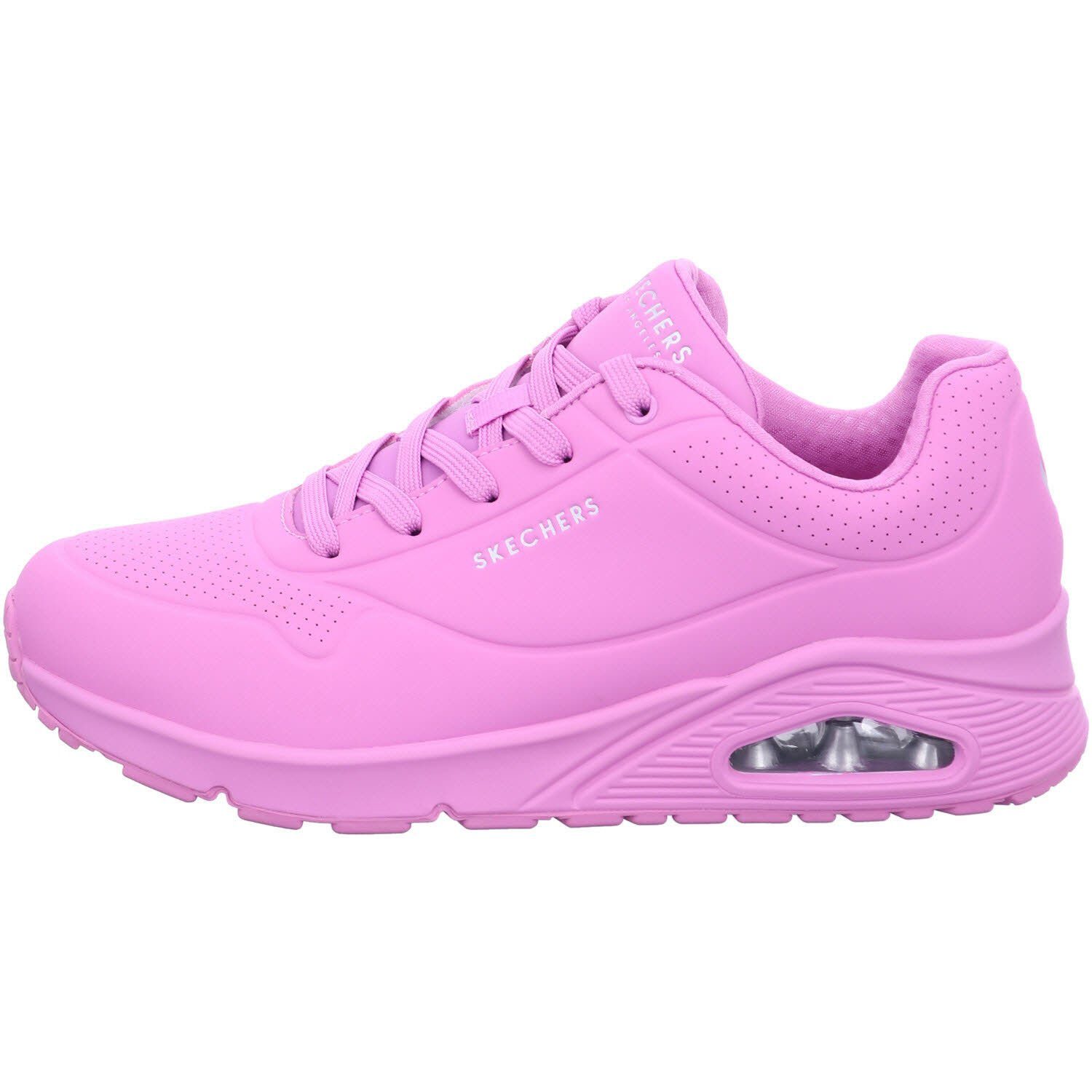 AIR pink (2-tlg) Sneaker Skechers STAND UNO ON -