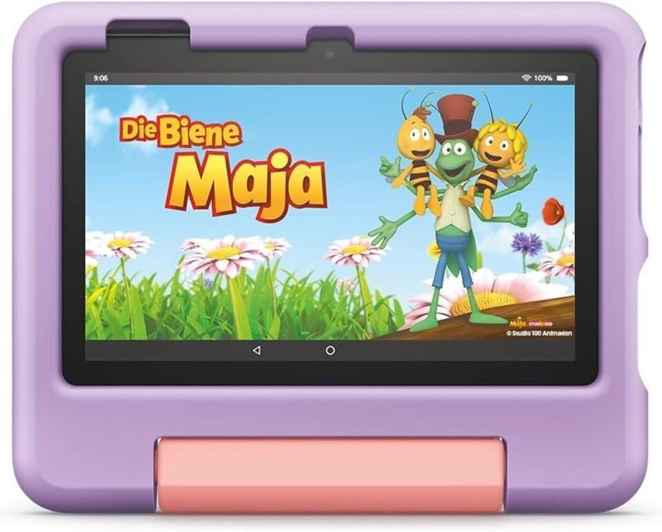 7 3 bis Kids-Tablet, Fire Violett von GB 7 für 16 Kinder Jahren, 7-Zoll-Display, Grafiktablett
