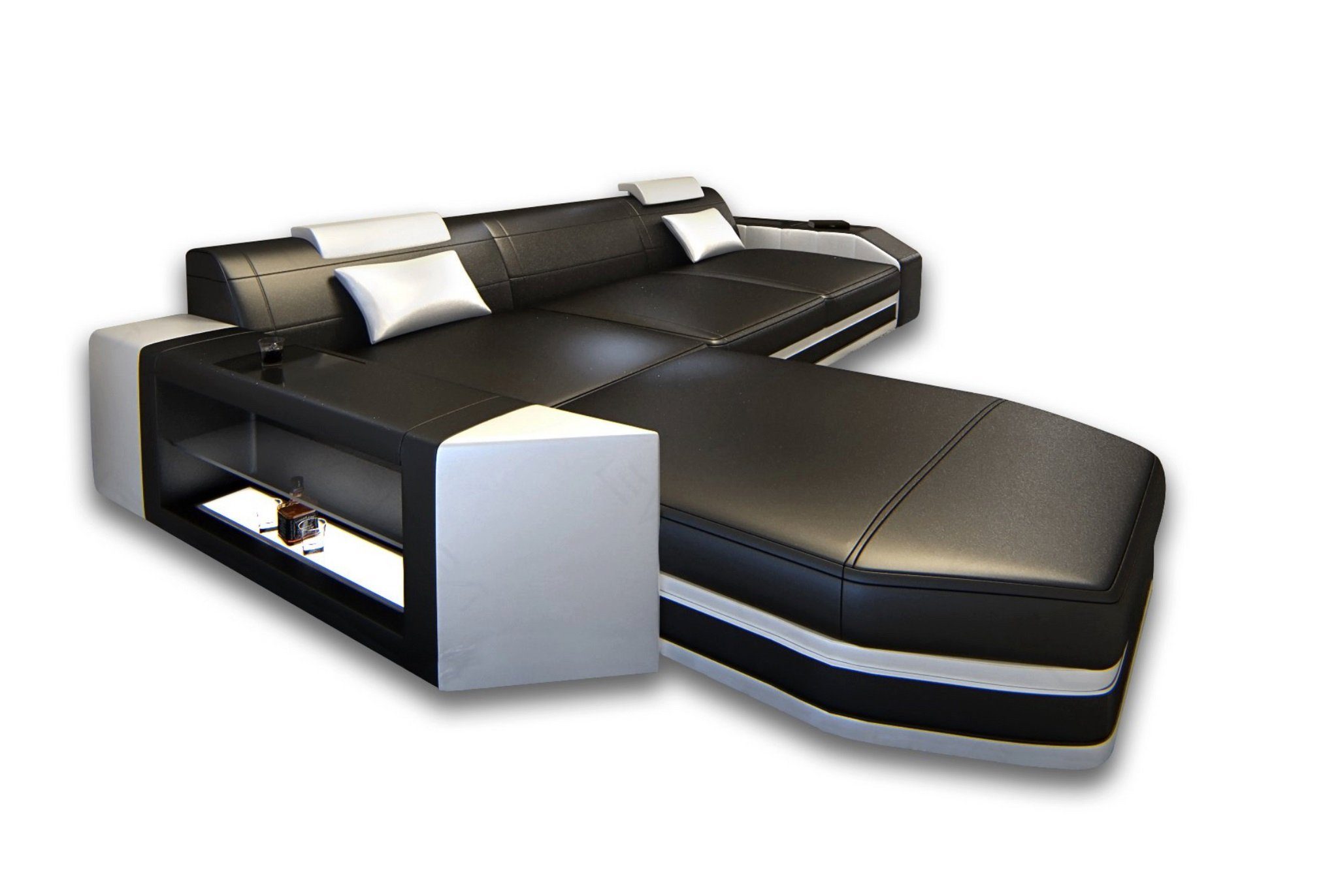 Sofa Dreams Ecksofa Ledercouch Sofa Leder günstig online kaufen