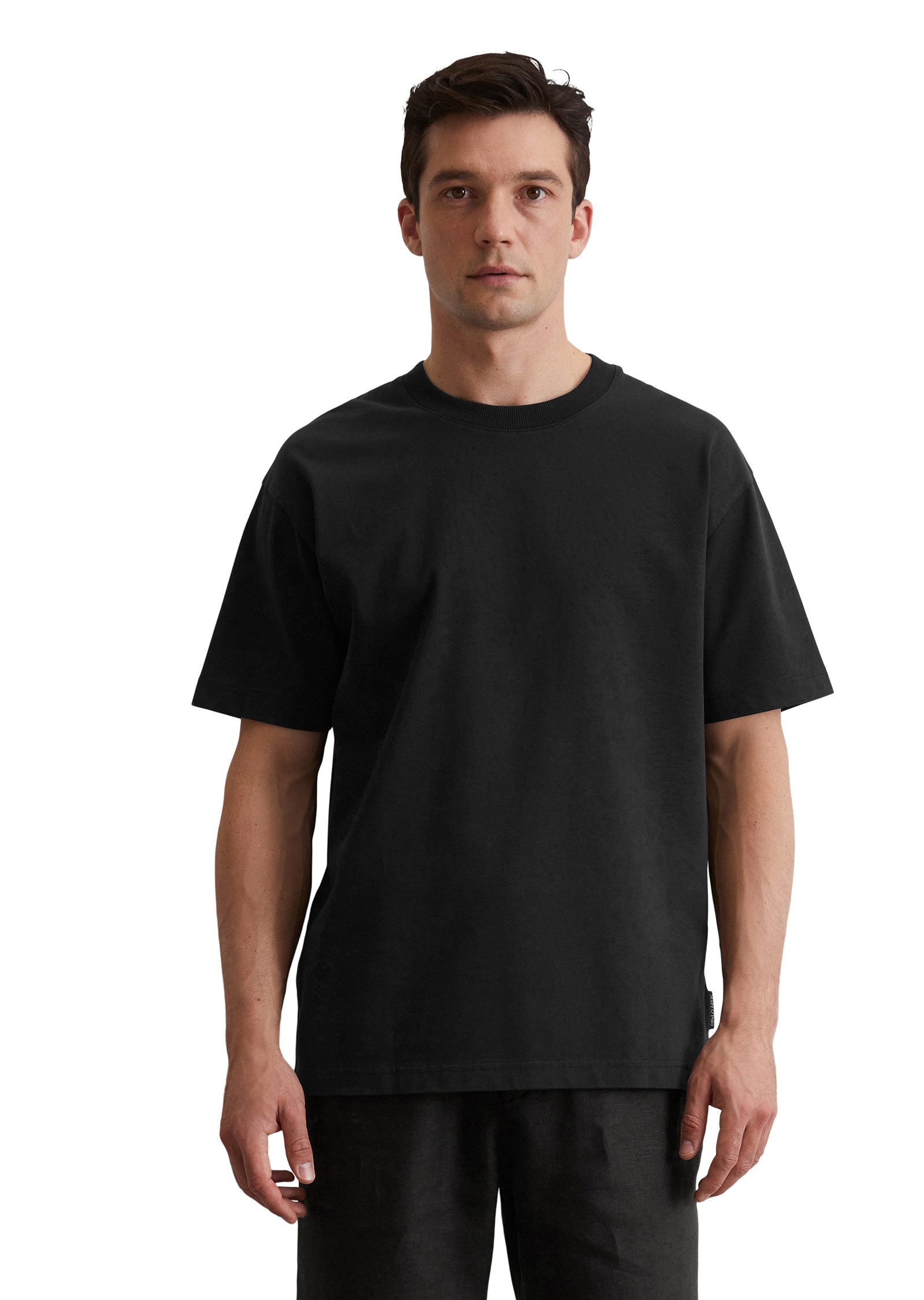 Marc O'Polo T-Shirt aus schwerem Bio-Baumwoll-Jersey günstig online kaufen
