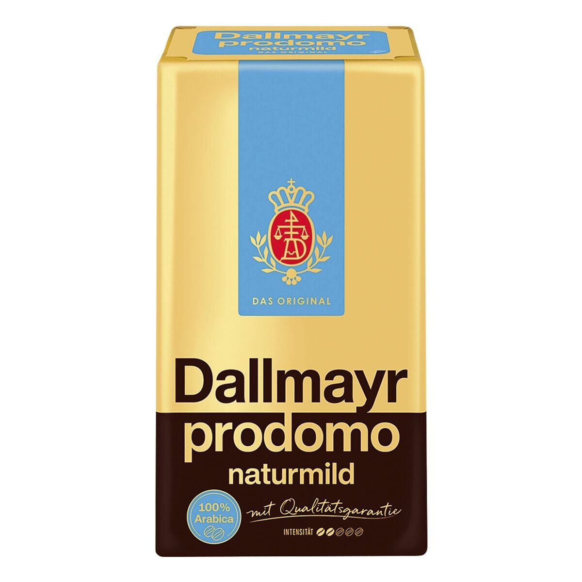 DALLMAYR Kaffee prodomo naturmild, 500 g, gemahlen