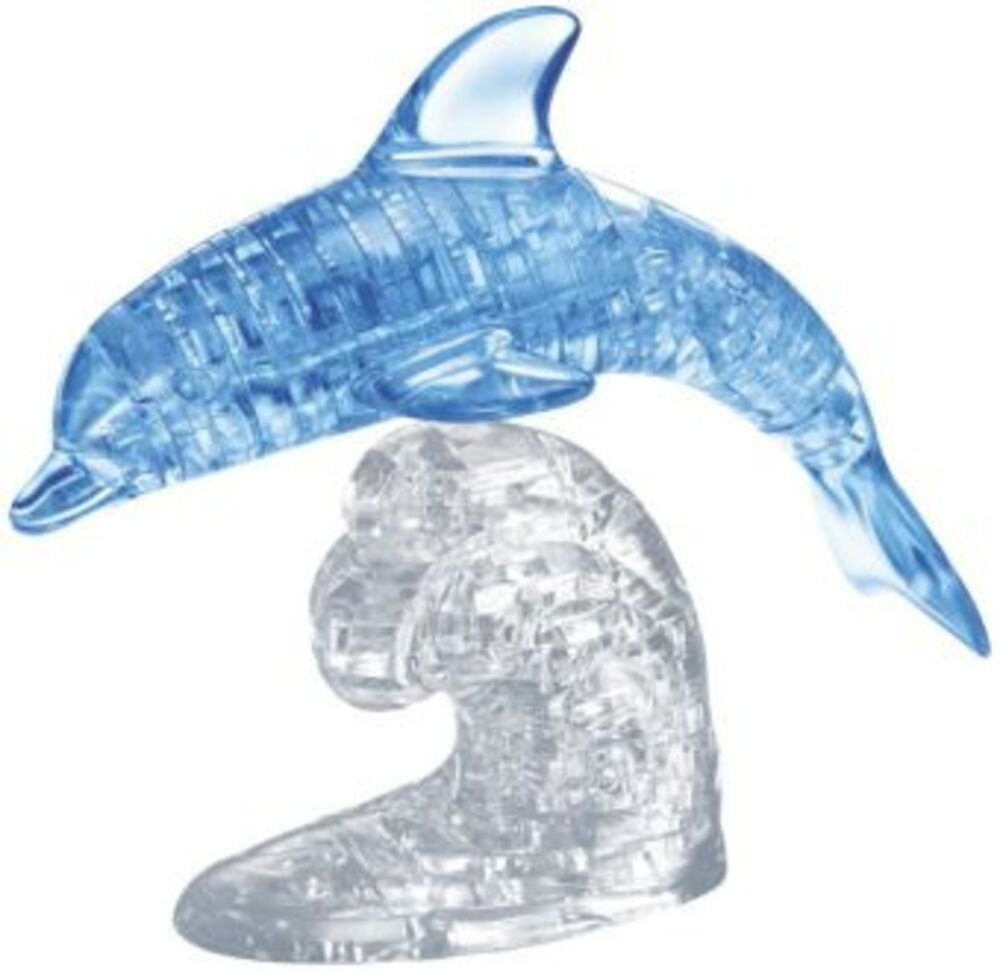 HCM KINZEL Puzzle Delfin blau/transparent (Puzzle), 199 Puzzleteile