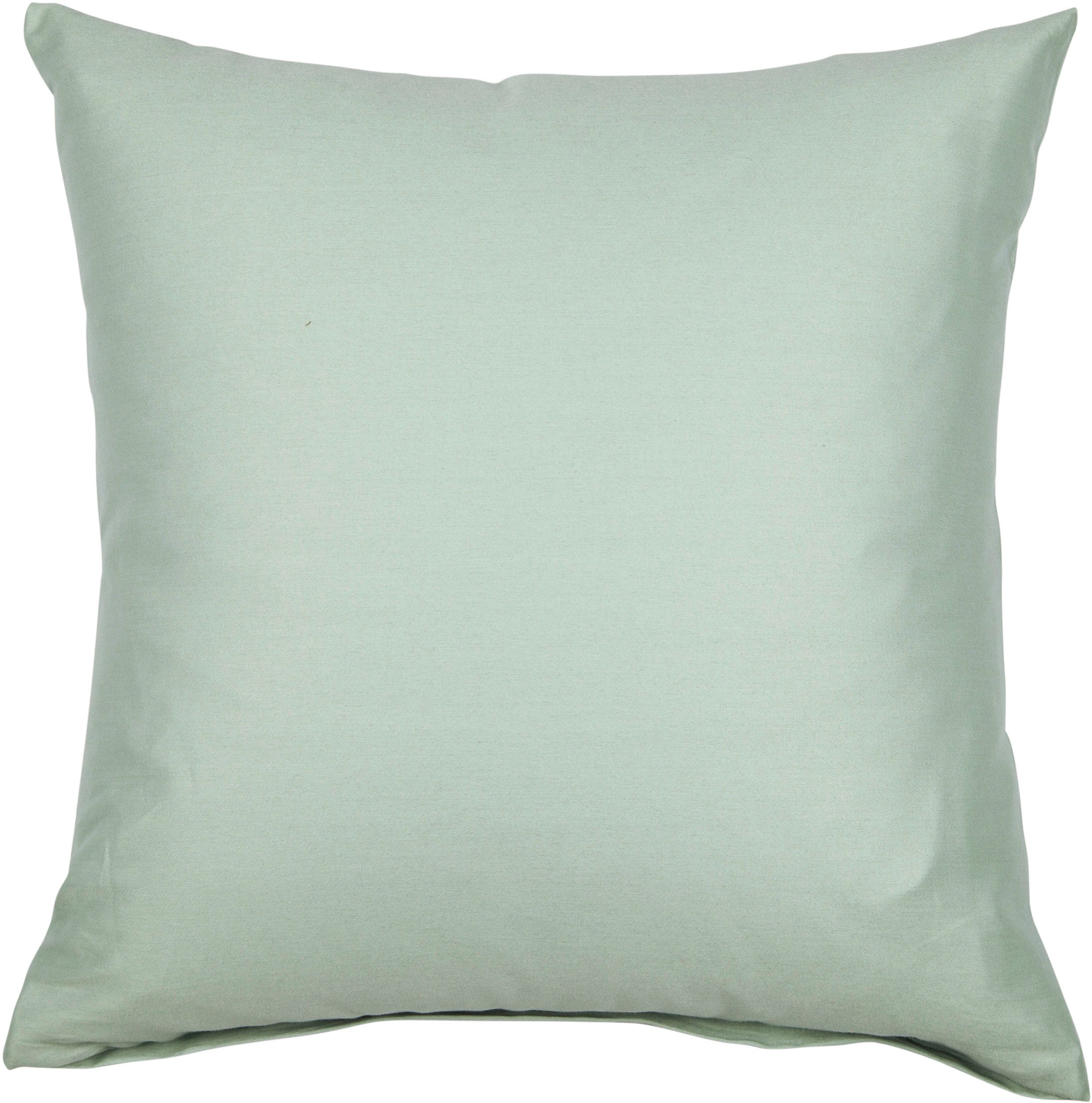 Janine Kissenbezug »Colors Mako Satin«, (2 St.), mit Reißverschluss, uni Ki günstig online kaufen
