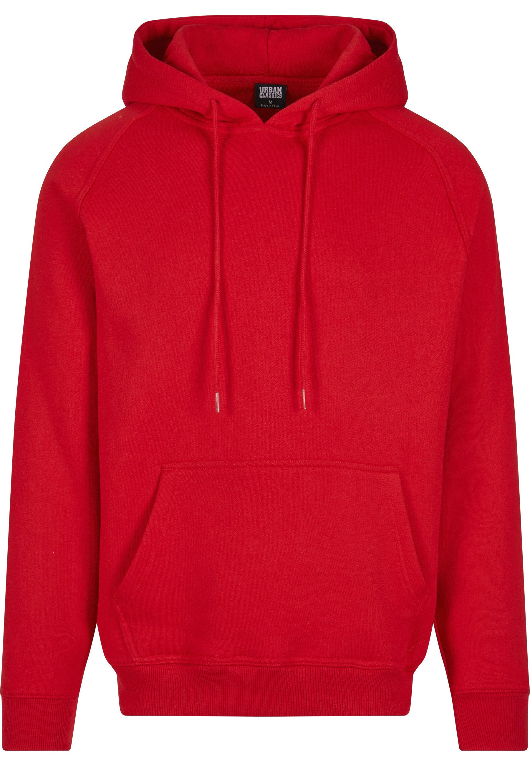URBAN CLASSICS Rundhalspullover Urban Classics Herren Blank Hoody (1-tlg)