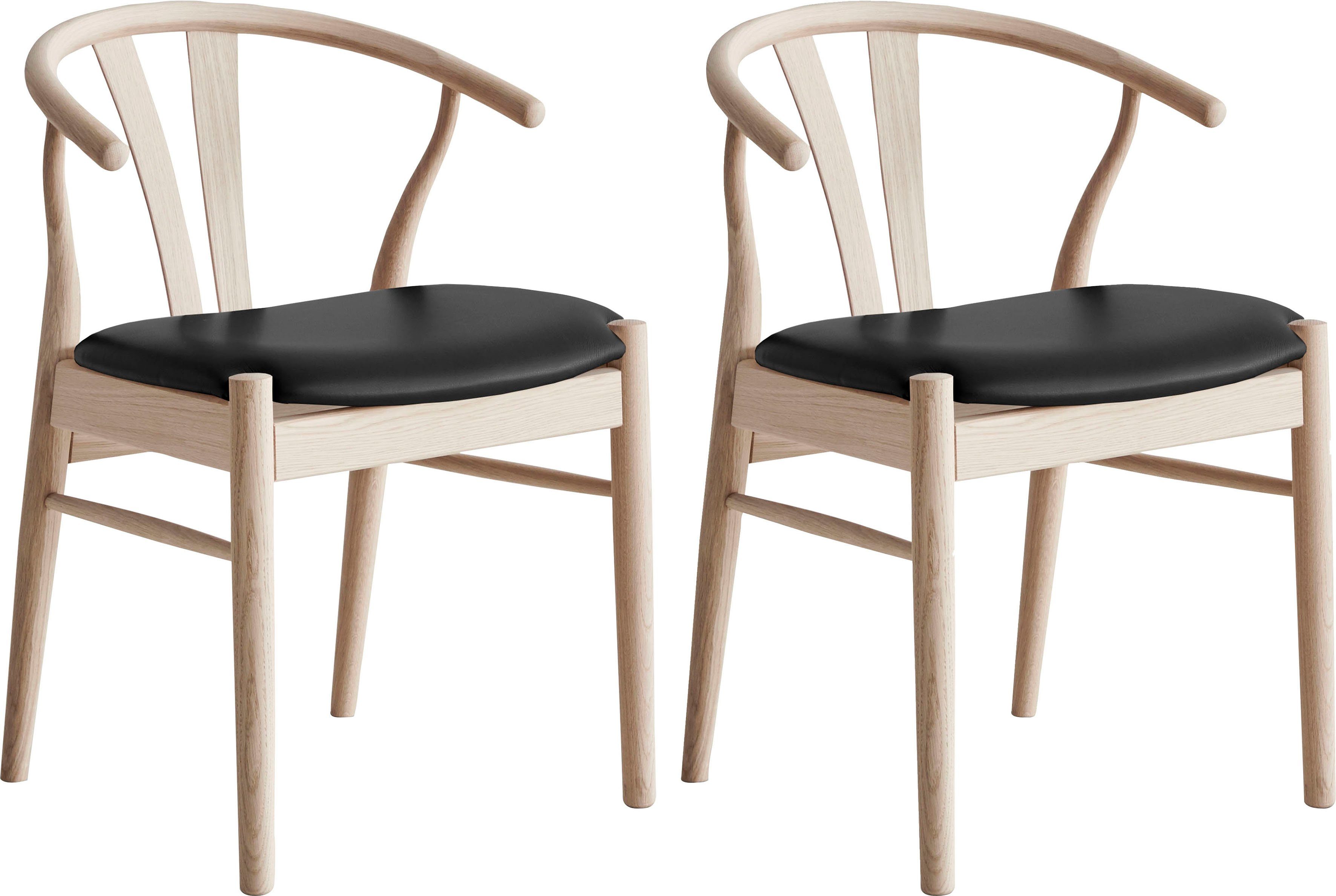 Hammel Furniture Holzstuhl Findahl by Hammel Frida (Set, 2 St), Massivholz, gepolsterte Sitzfläche, versch. Farbvarianten