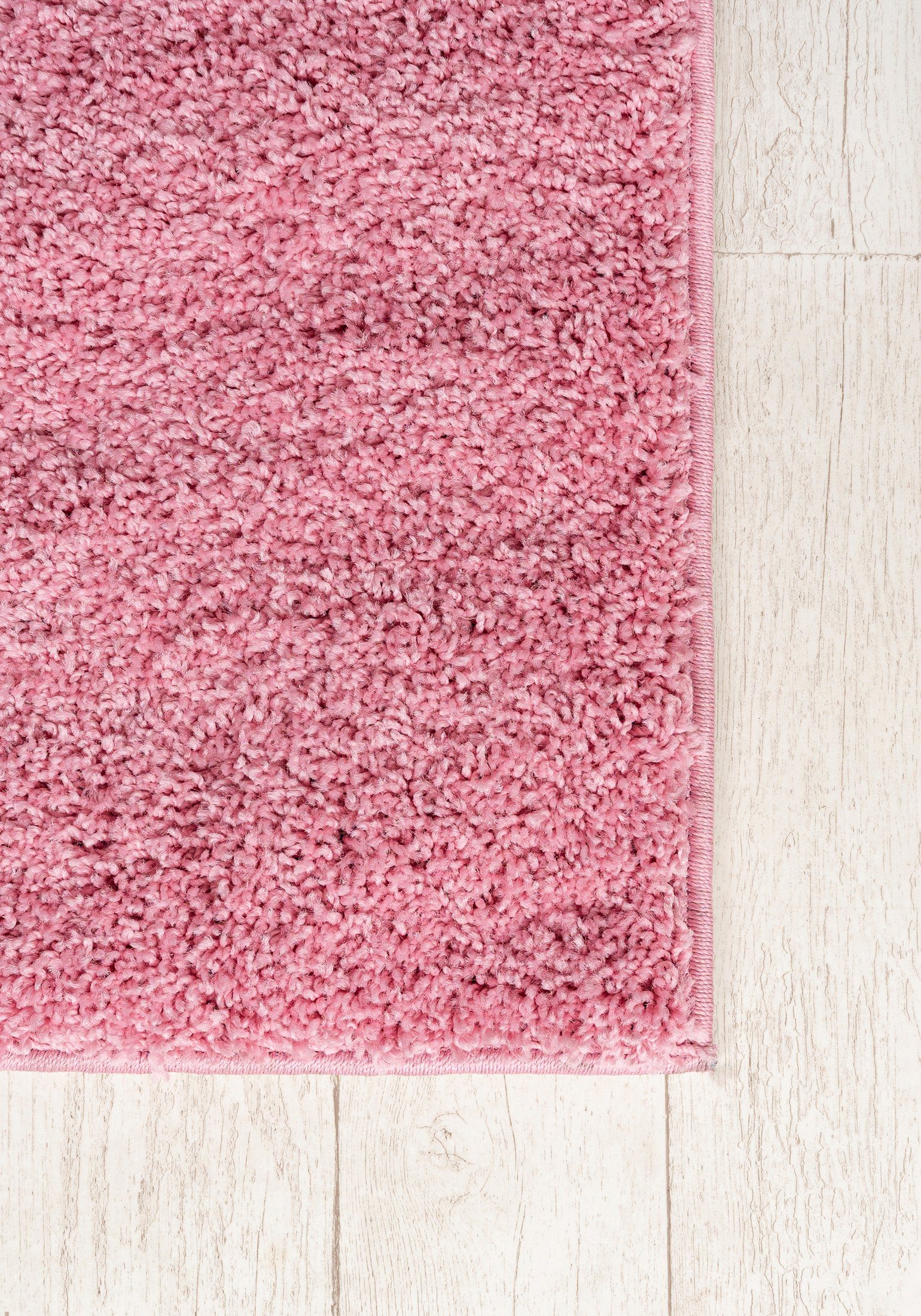 Wohnzimmer Pflegeleicht, Weich cm, 120 Hochflor 120 Höhe 30 Rosa Mazovia, / 7388A Uni, Quadrat Teppich Pink, Hochflor-Teppich mm Langflor, x Shaggy Rosa Quadrat, Quadrat Einfarbig - Pink