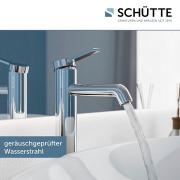 Schütte Waschtischarmatur LOS ANGELES Wasserhahn Bad, energiesparend, Aufsatzwaschbecken