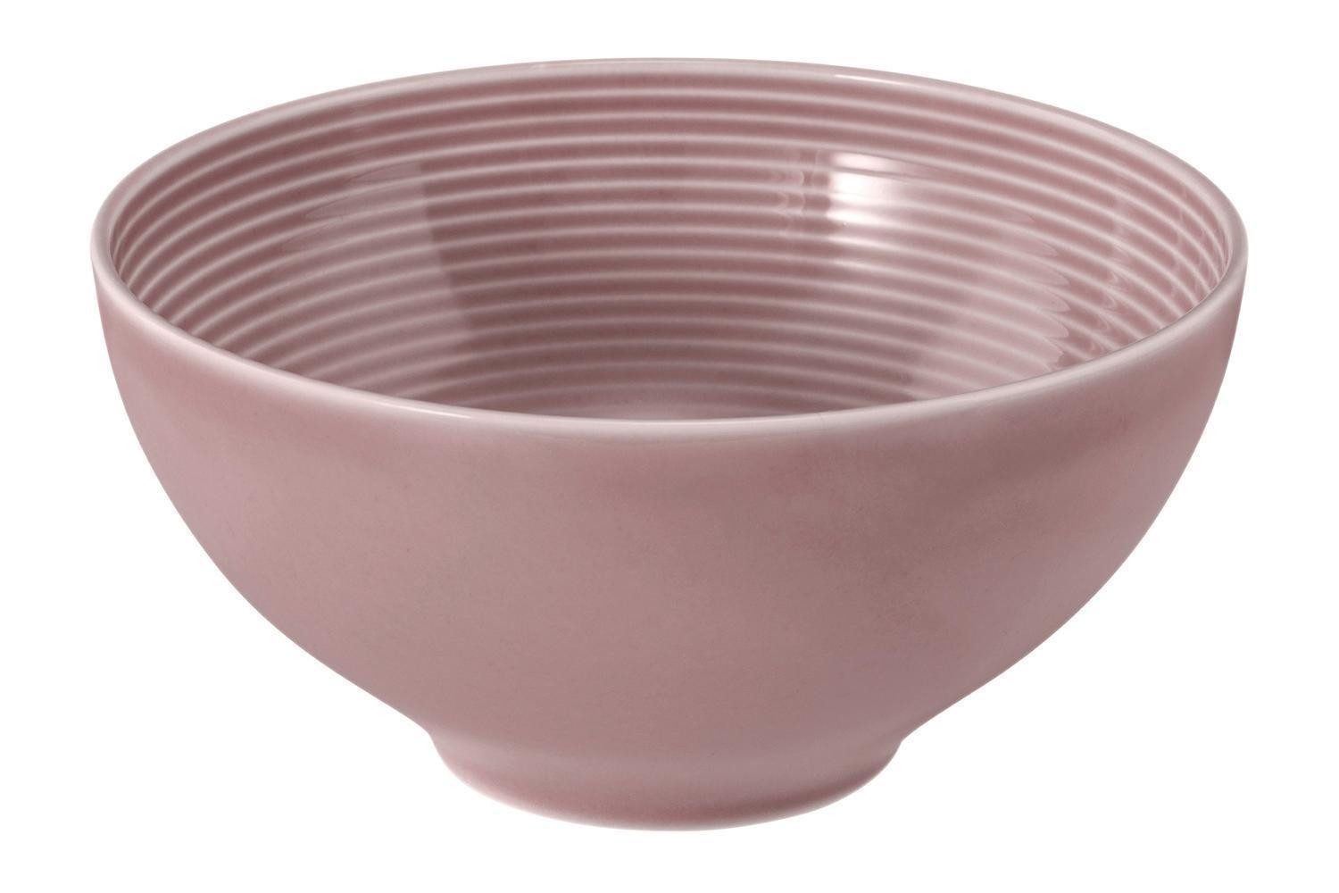 Seltmann Weiden Müslischale Schüssel BEAT BOWLS, Ø 15,5 cm, Altrosa, Porzellan, (1-tlg), spülmaschinengeeignet