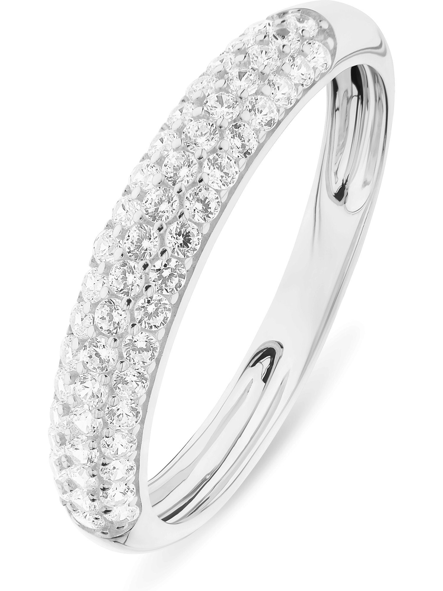 Fingerring CHRIST Damen-Damenring 53 Zirkonia
