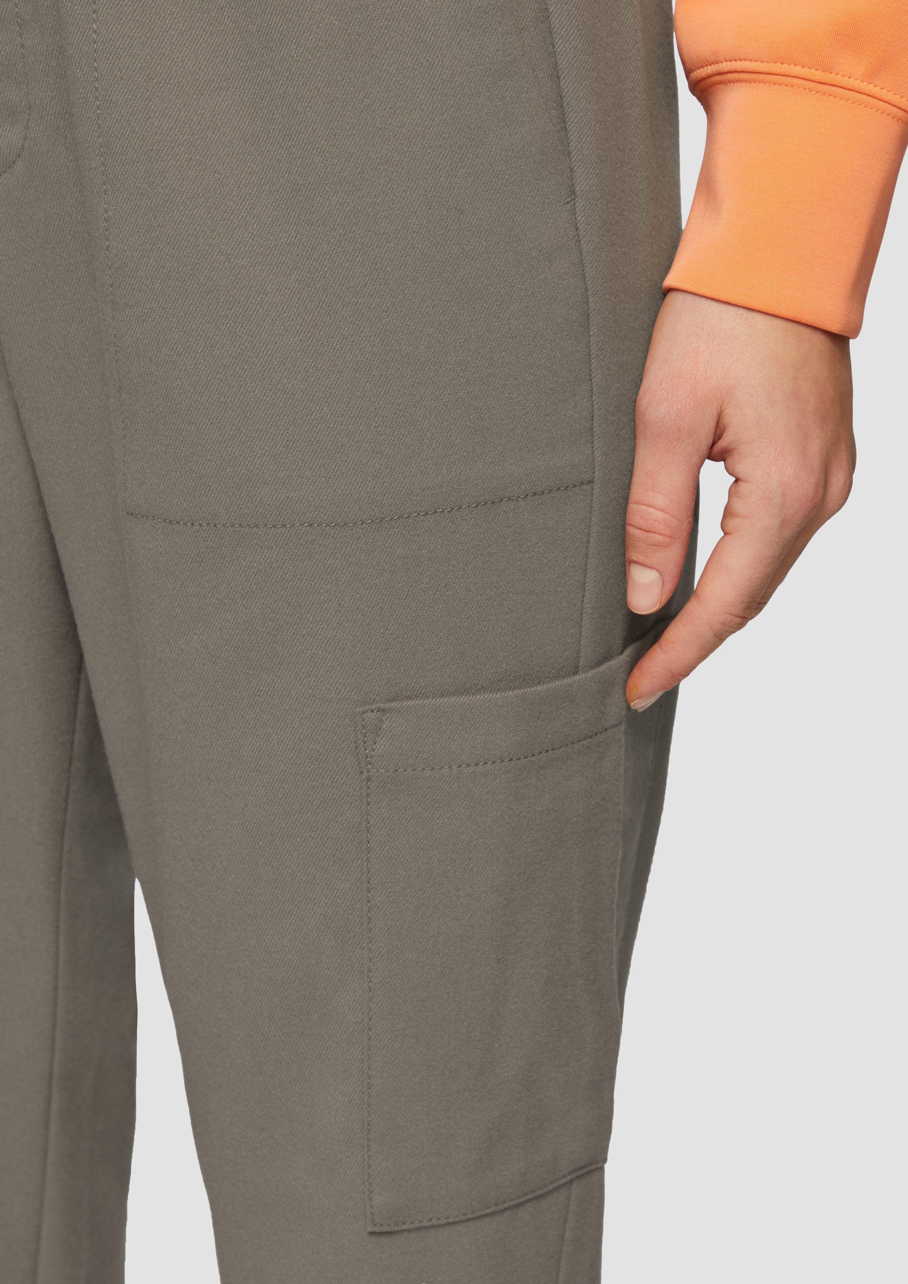 s.Oliver 7/8-Hose Twill-Hose mit Cargotasche und günstig online kaufen