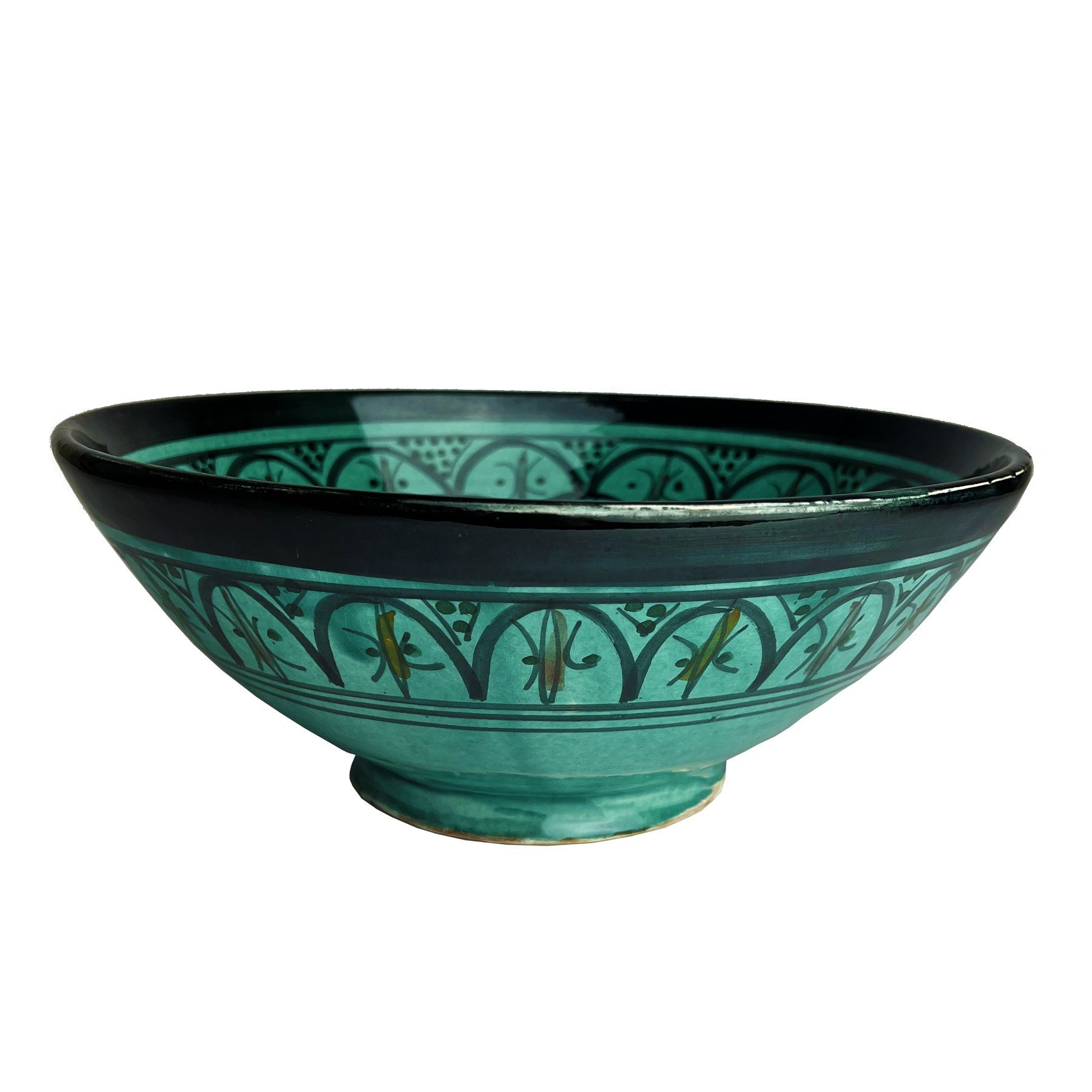 SIMANDRA Schüssel Orientalische marokkanische Keramikschale, Keramik, (XXL, 1-tlg), handrabeit