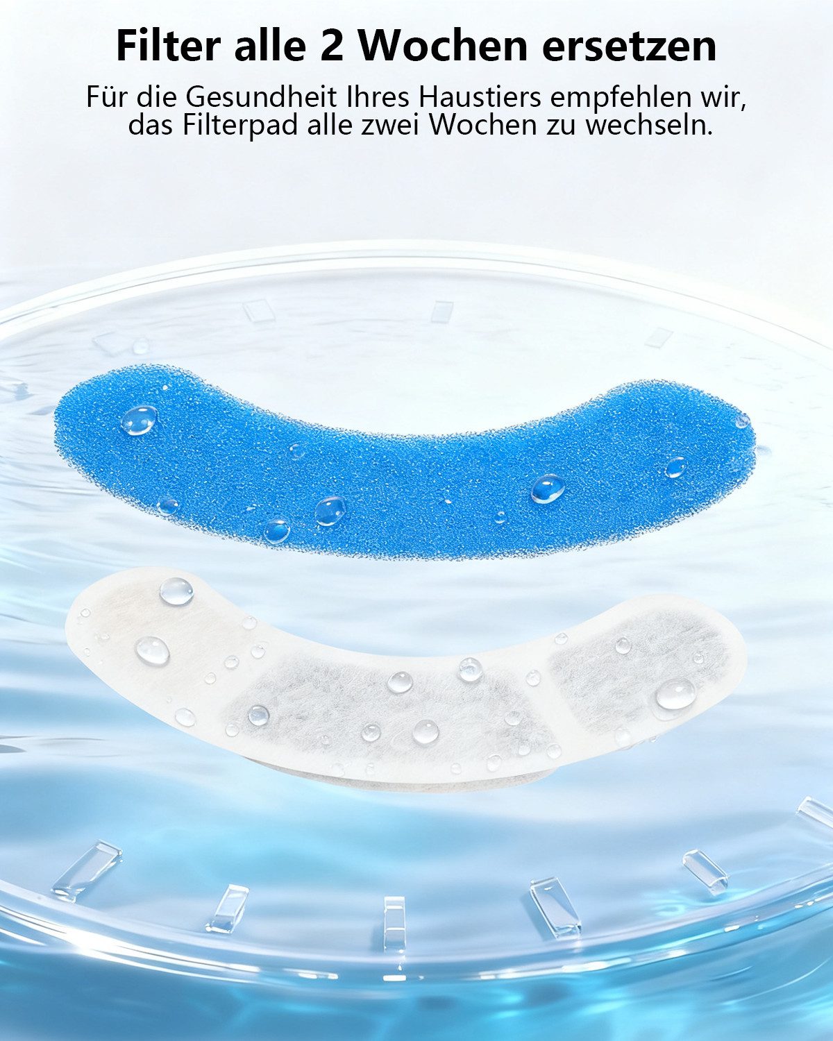 skelo Trinkbrunnen 3.5L Katzenbrunnen Kabellos mit Bewegungsmelder, 5000mAh 3.5 l, Leiser Katzen Trinkbrunnen mit Edelstahl Tablett und Wasserpumpe
