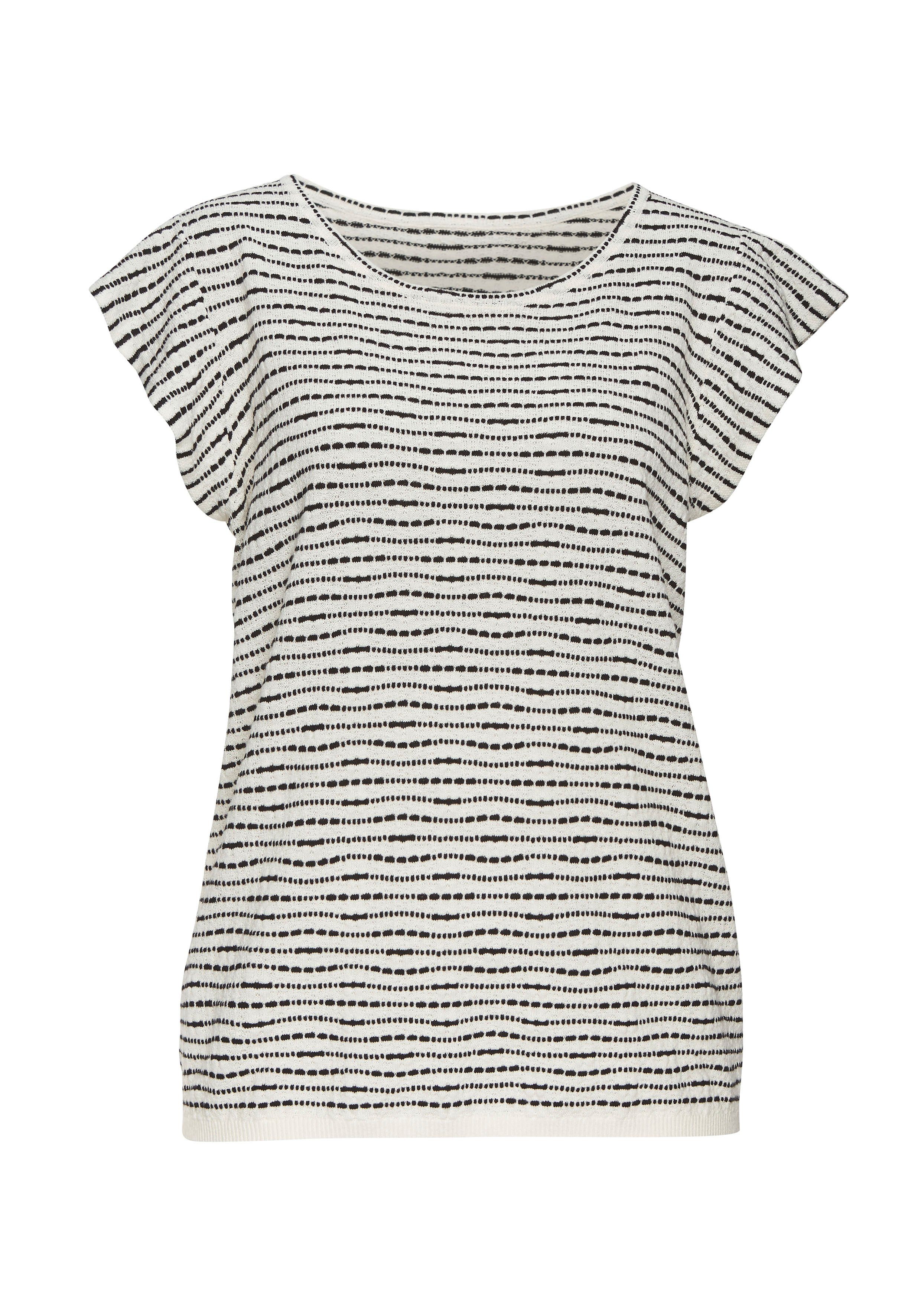 Vivance Rundhalsshirt mit Streifenstruktur aus leichter Feinstrickqualität. € 34,99, (€ 34,99 pro 1 Stk).