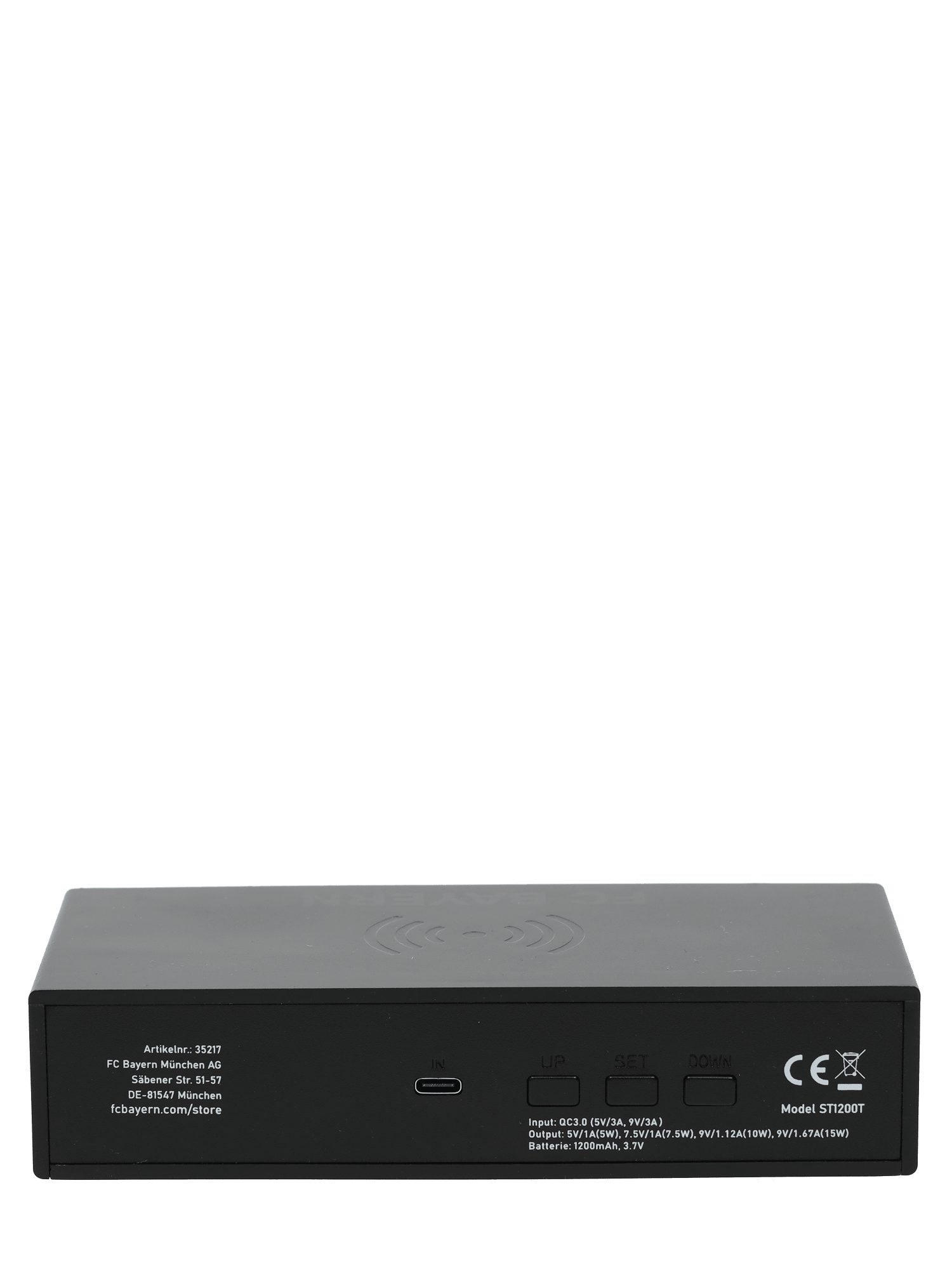 FC Bayern München Wecker FC Bayern München I Wecker Digital I Schwarz I Mit günstig online kaufen