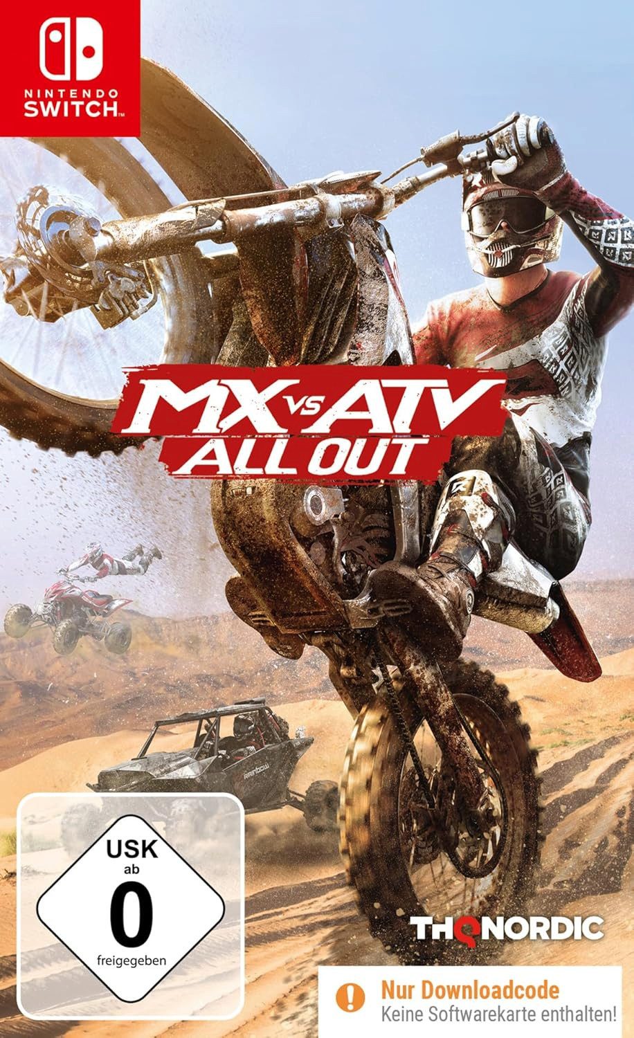 MX vs. ATV All Out - Offroad Simulation - Nintendo Switch- Code in a (Code in a Box), Nintendo Switch