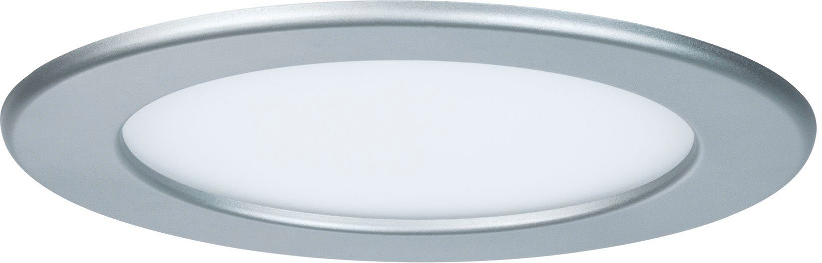 Paulmann LED Panel LED Einbaupanel rund 170mm 12W 4.000K, LED fest integriert, Neutralweiß, LED Einbaupanel rund 170mm 12W 4.000K