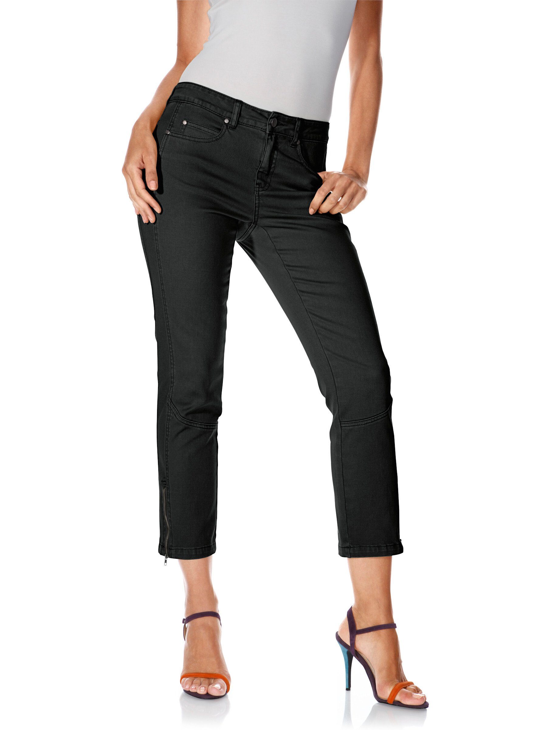 heine Bequeme Jeans dark denim