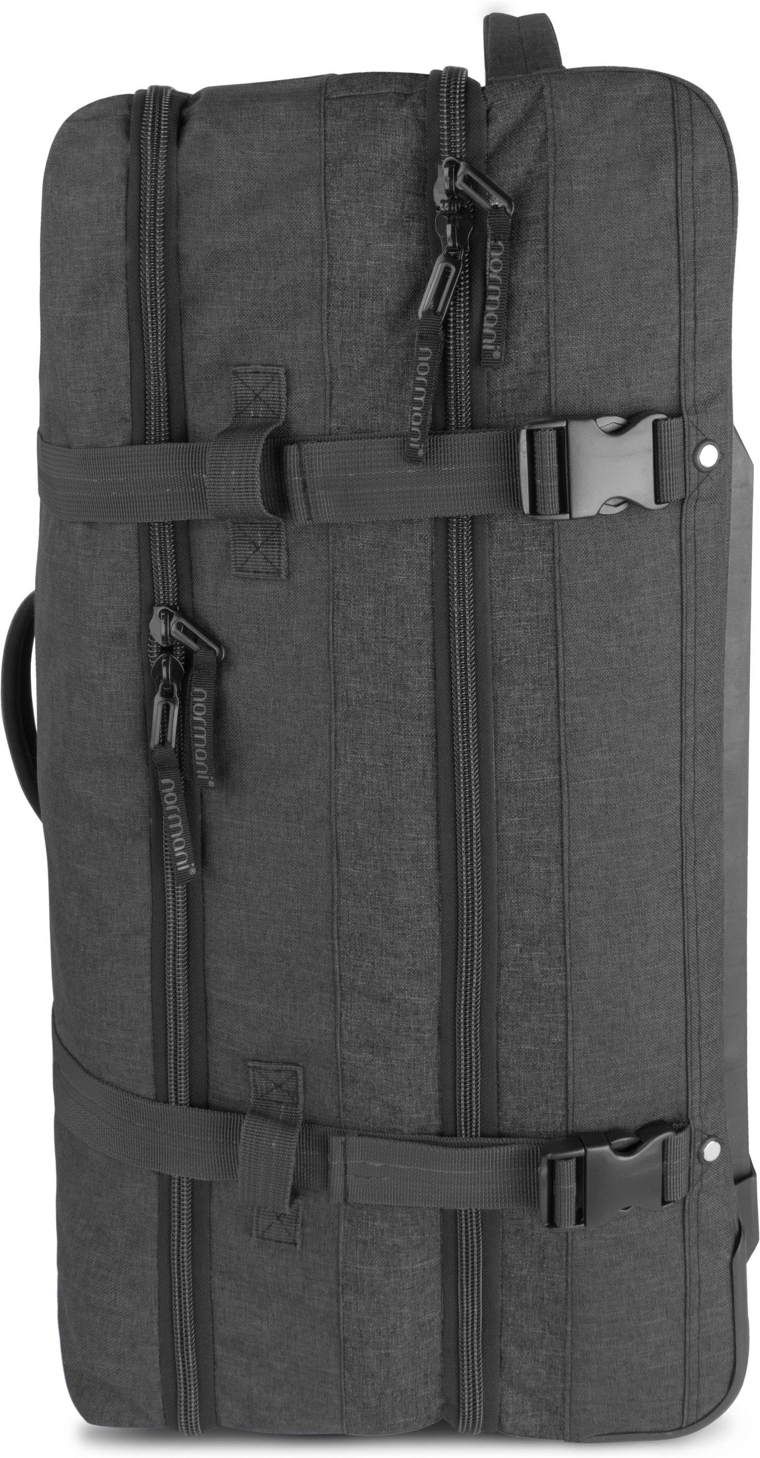 normani Reisetasche Reisetasche Aurori 125, Trolley mit clevere Fächeraufteilung