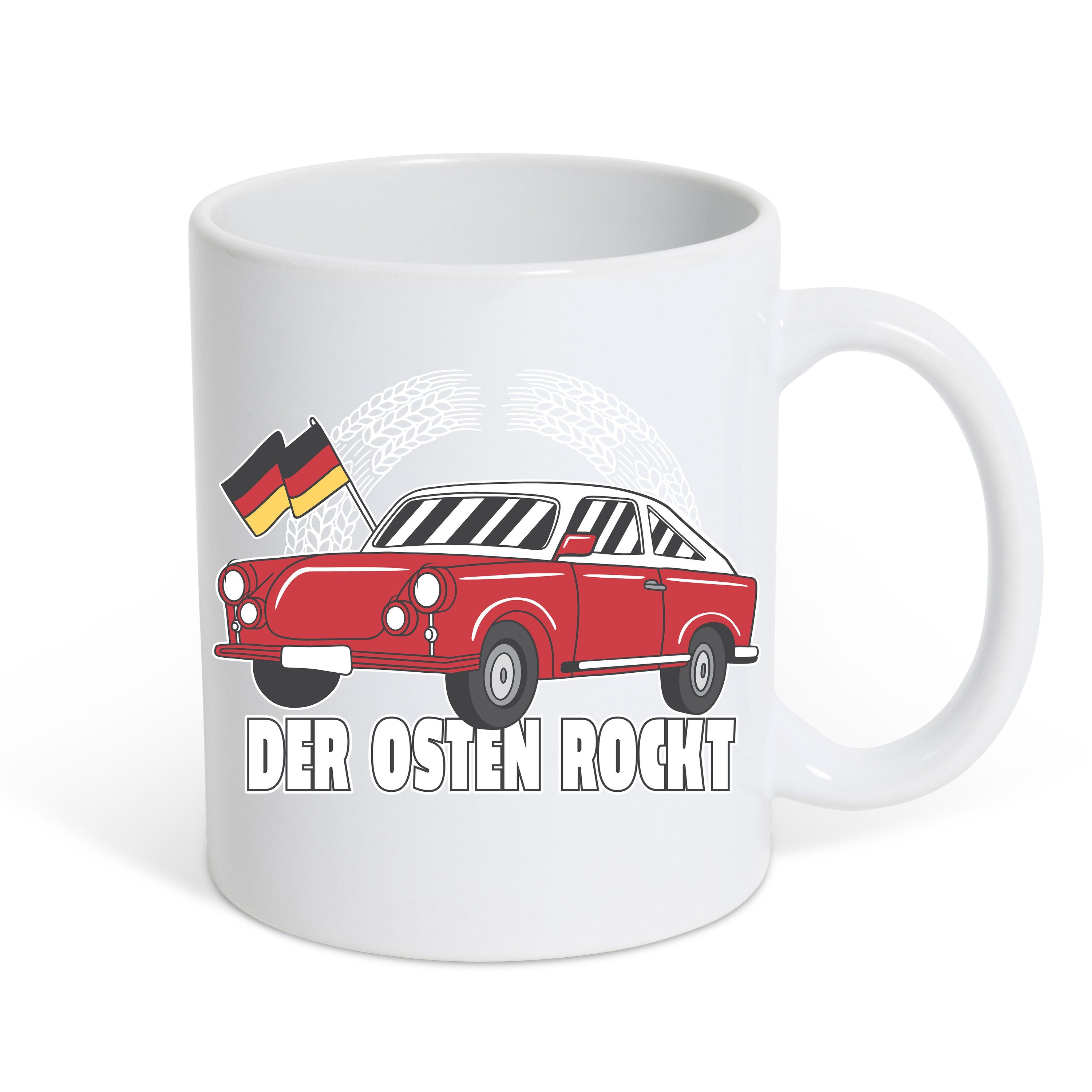 Youth Designz Tasse Der Osten Rockt Kaffeetasse Geschenk, Keramik, mit trendigem Print
