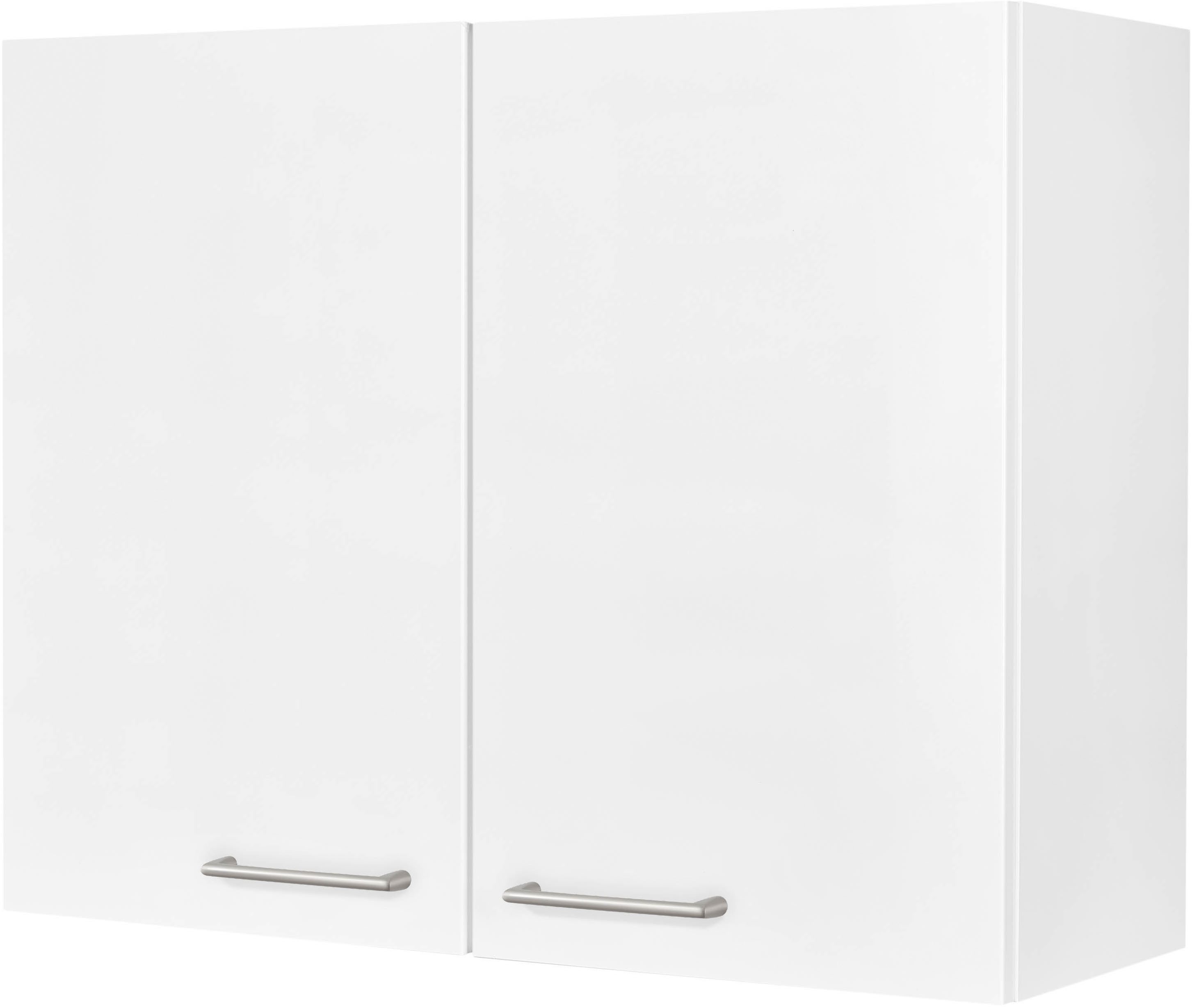 nobilia® Hängeschrank "Laser", vormontiert, mit zwei Einlegeböden, Breite 90 cm