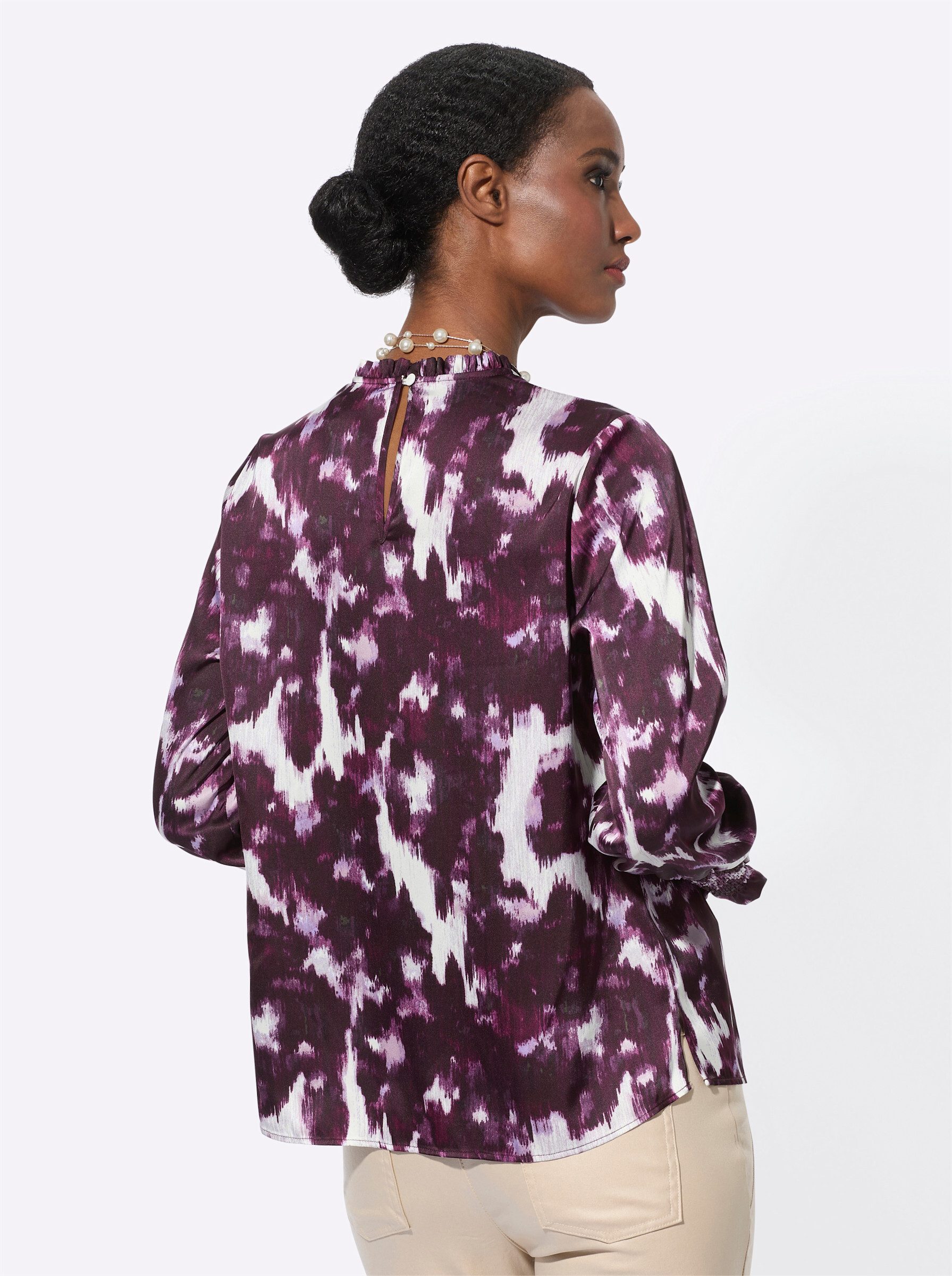 creation L Klassische Bluse Satinbluse günstig online kaufen