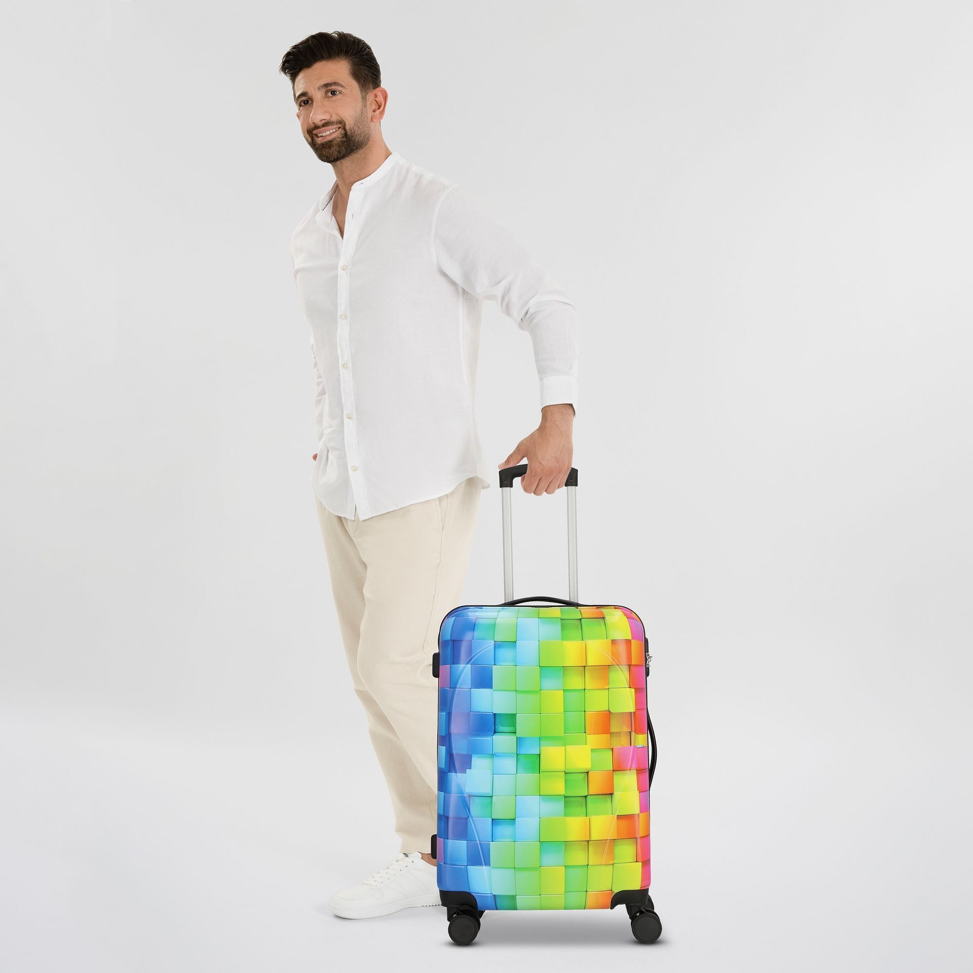 NOWI Hartschalen-Trolley Santa Cruz de Tenerife, 4 Rollen, ABS