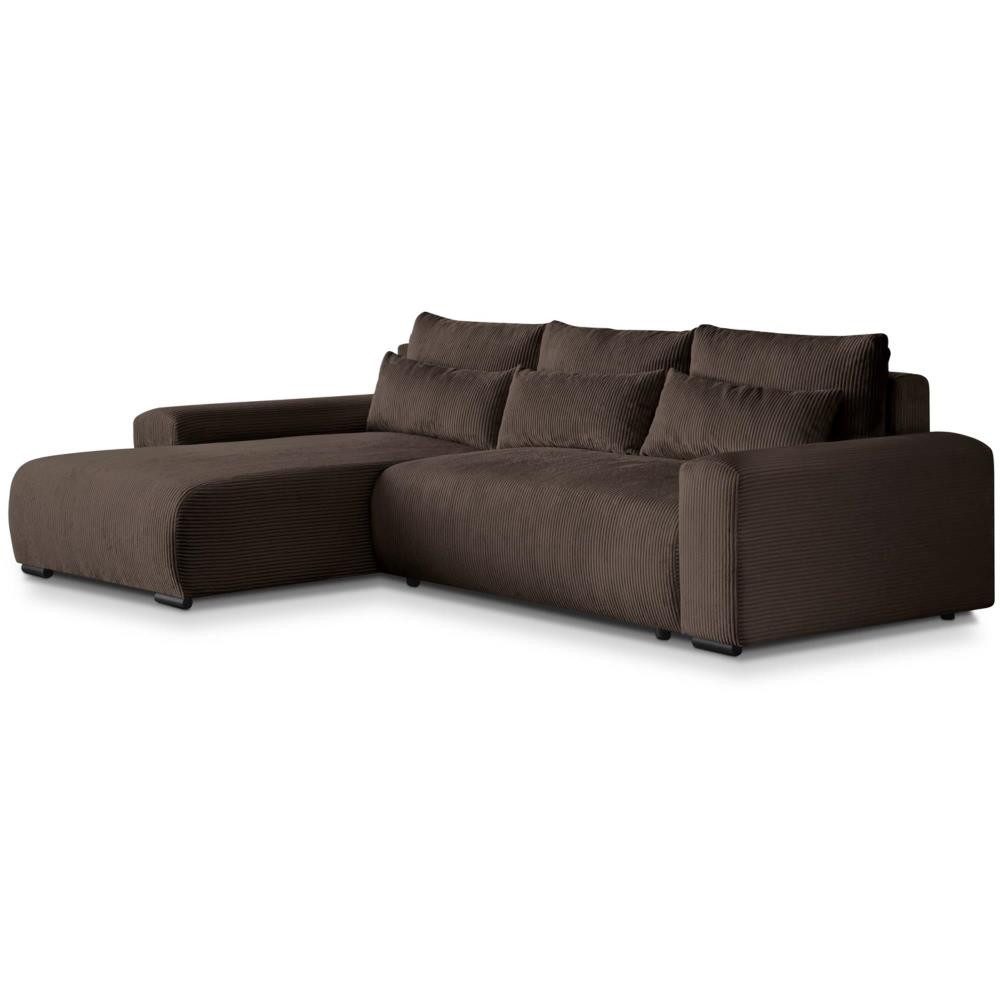 Beautysofa Ecksofa Benny, mit Schlaffunktion, Bettkasten, günstig online kaufen